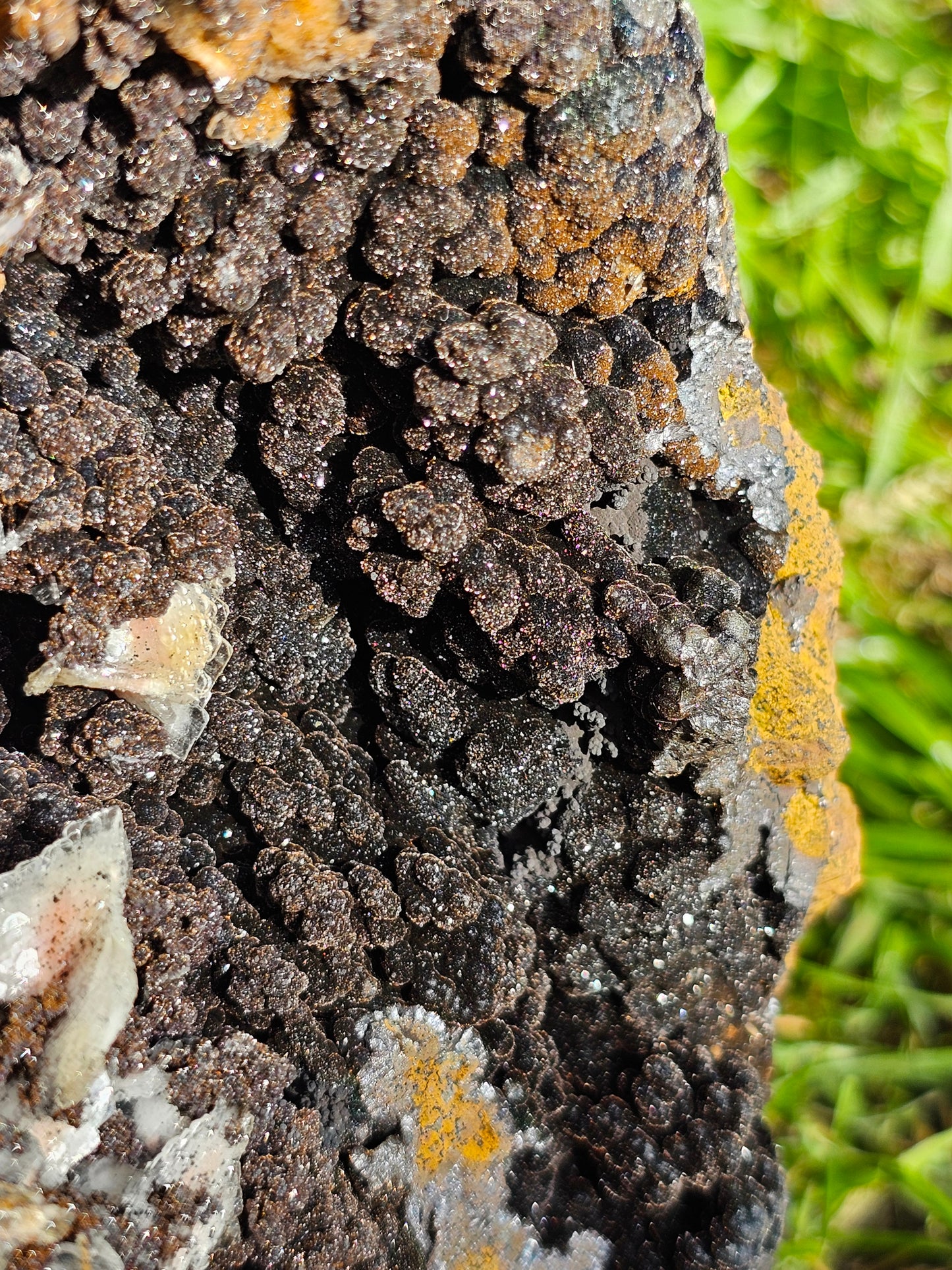 Grosse Goethite du Maroc avec Baryte