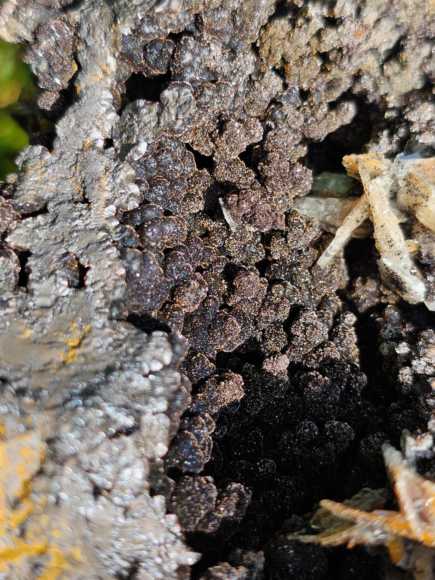 Grosse Goethite du Maroc avec Baryte