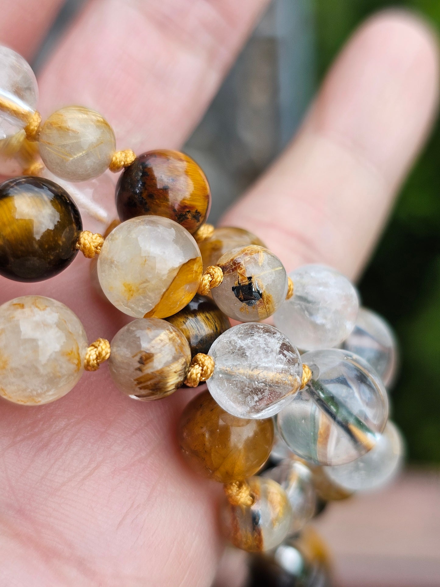 Collier Mala "Powerful" (pendentif à choisir)
