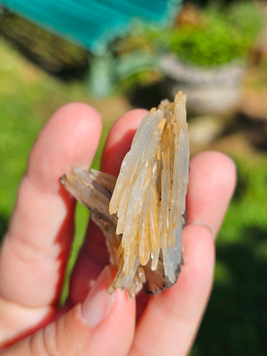 Baryte bleue du Maroc n°1
