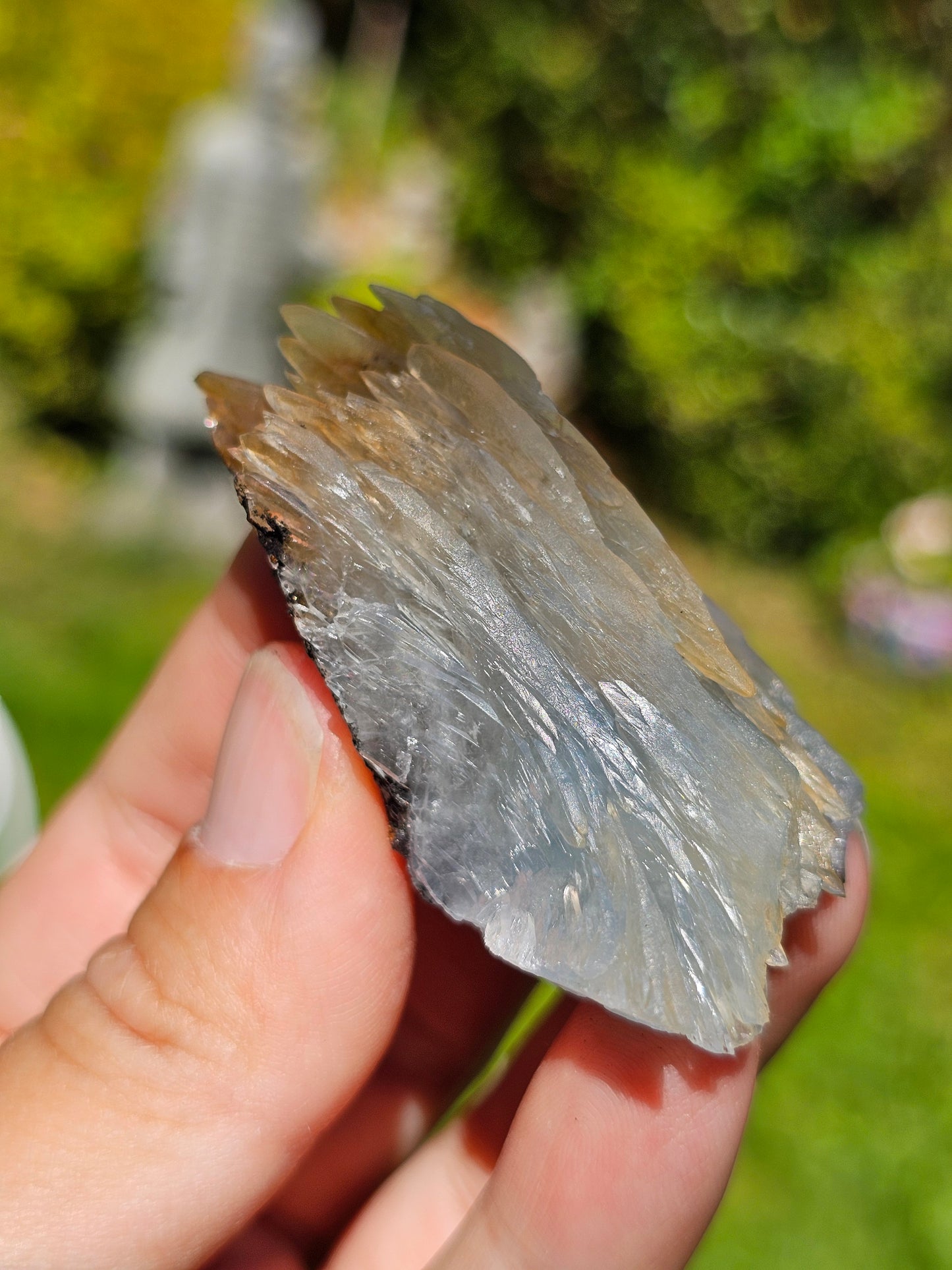 Baryte bleue du Maroc n°3