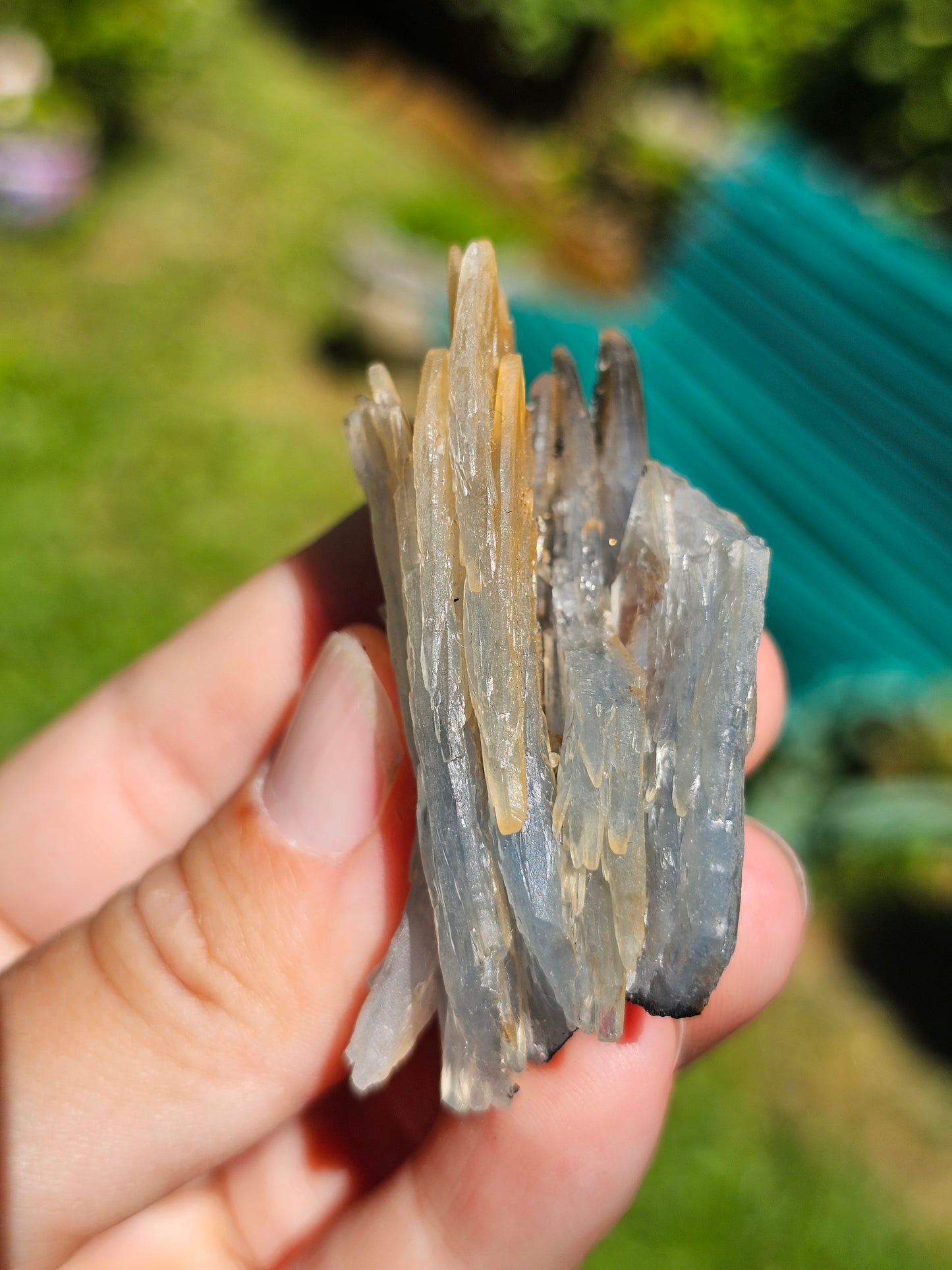 Baryte bleue du Maroc n°3