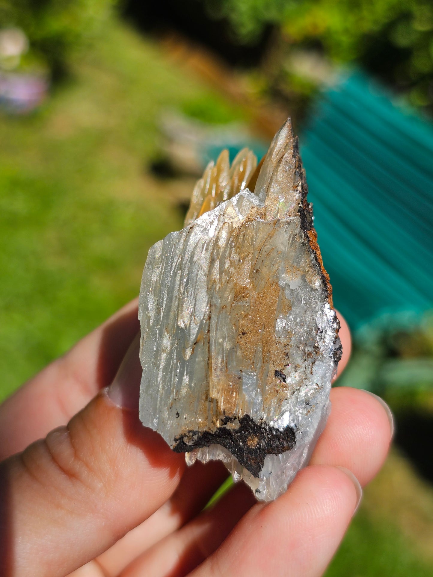 Baryte bleue du Maroc n°3