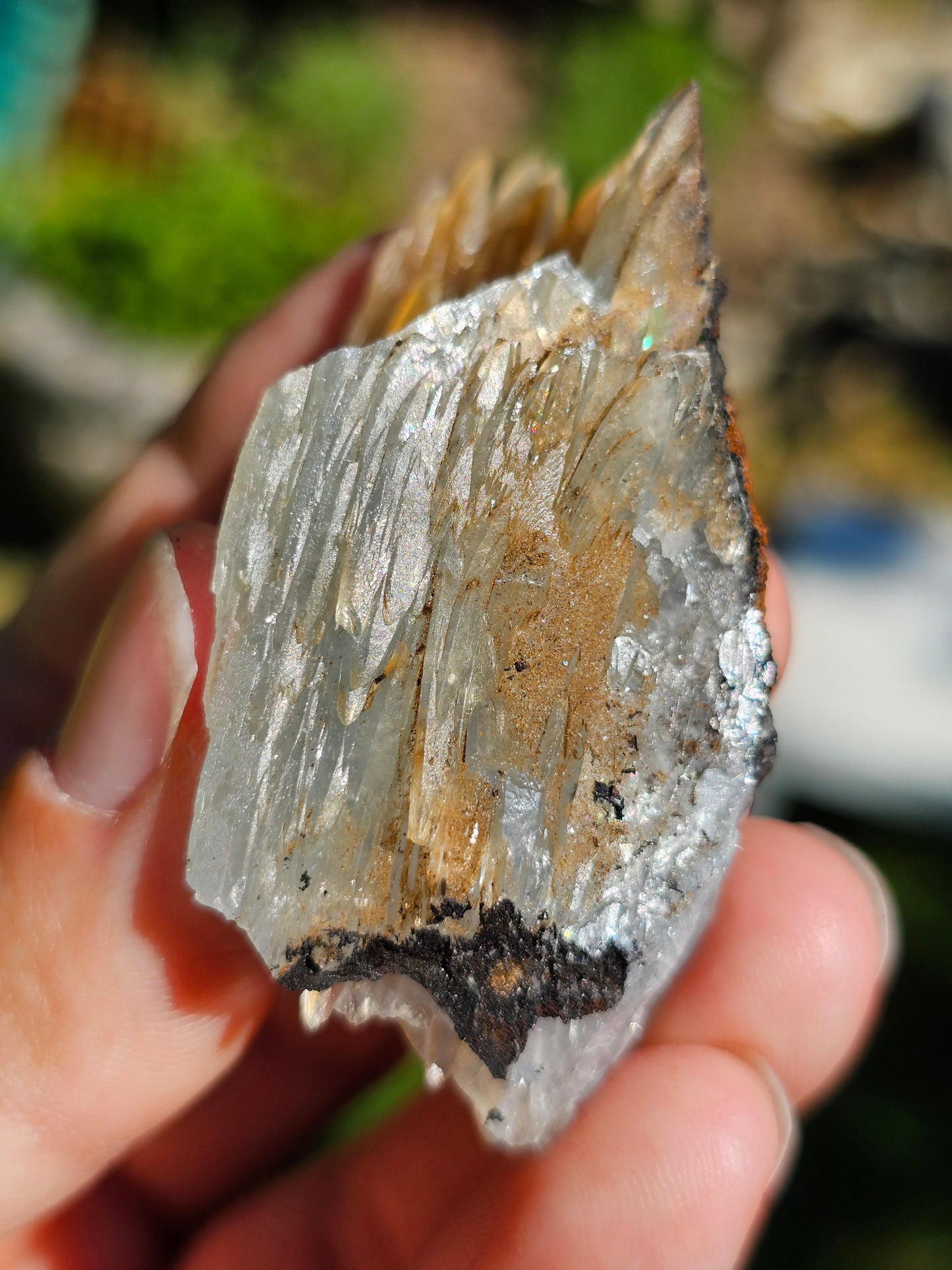 Baryte bleue du Maroc n°3