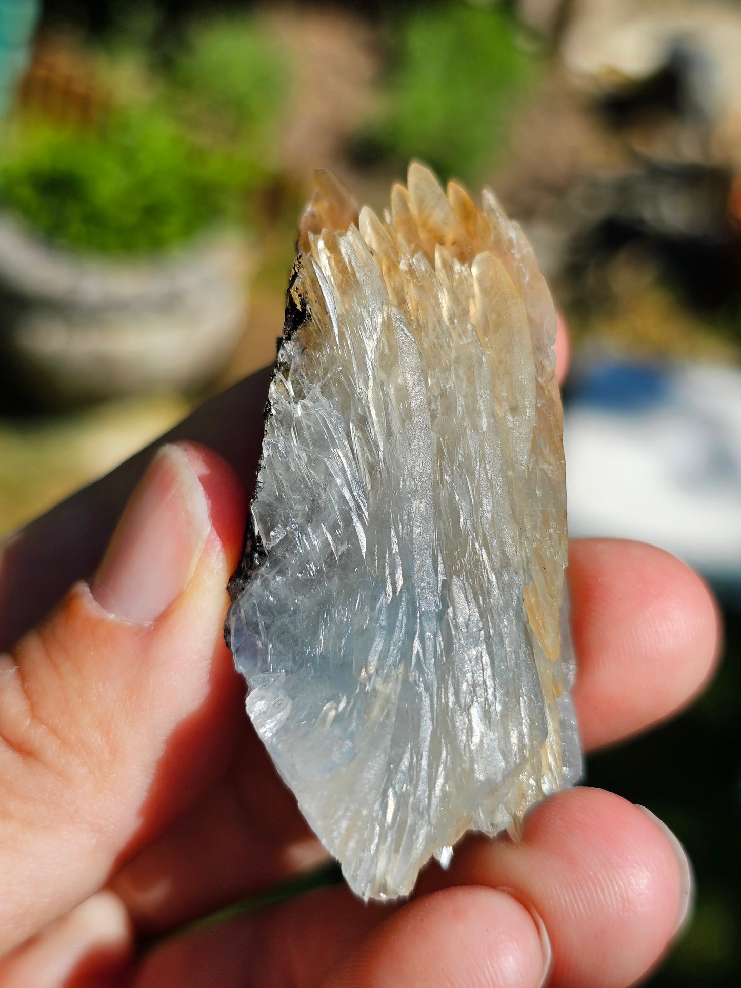 Baryte bleue du Maroc n°3