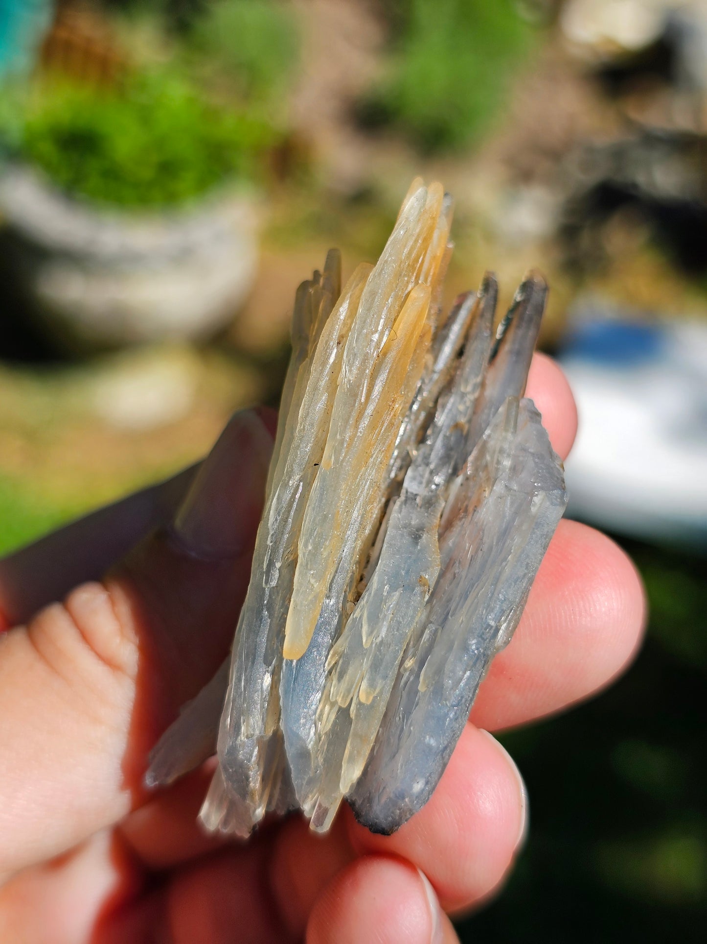Baryte bleue du Maroc n°3