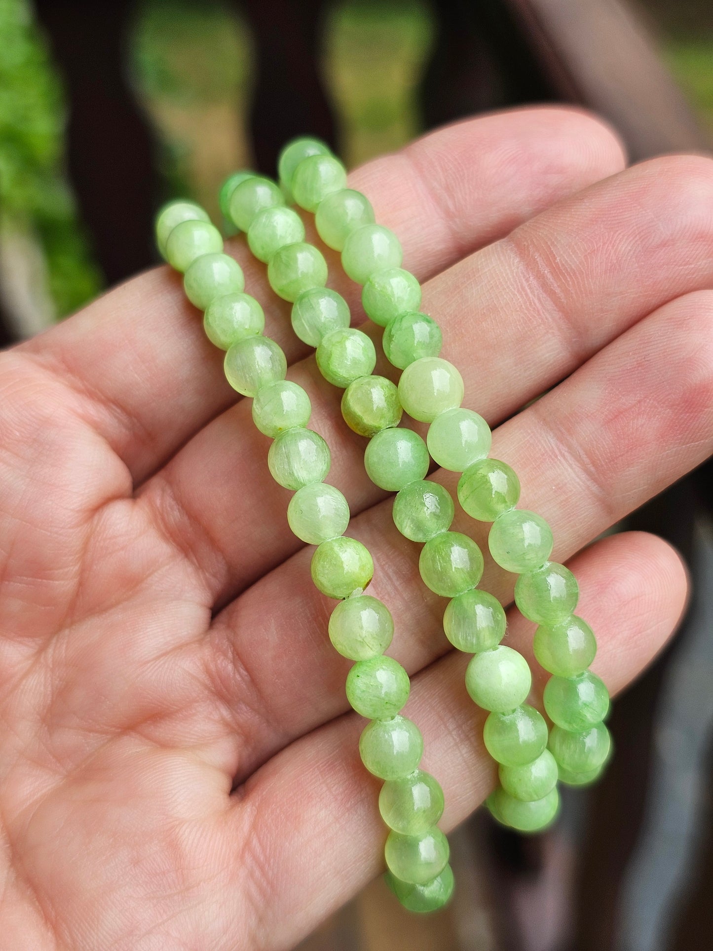 Bracelet Calcite verte
