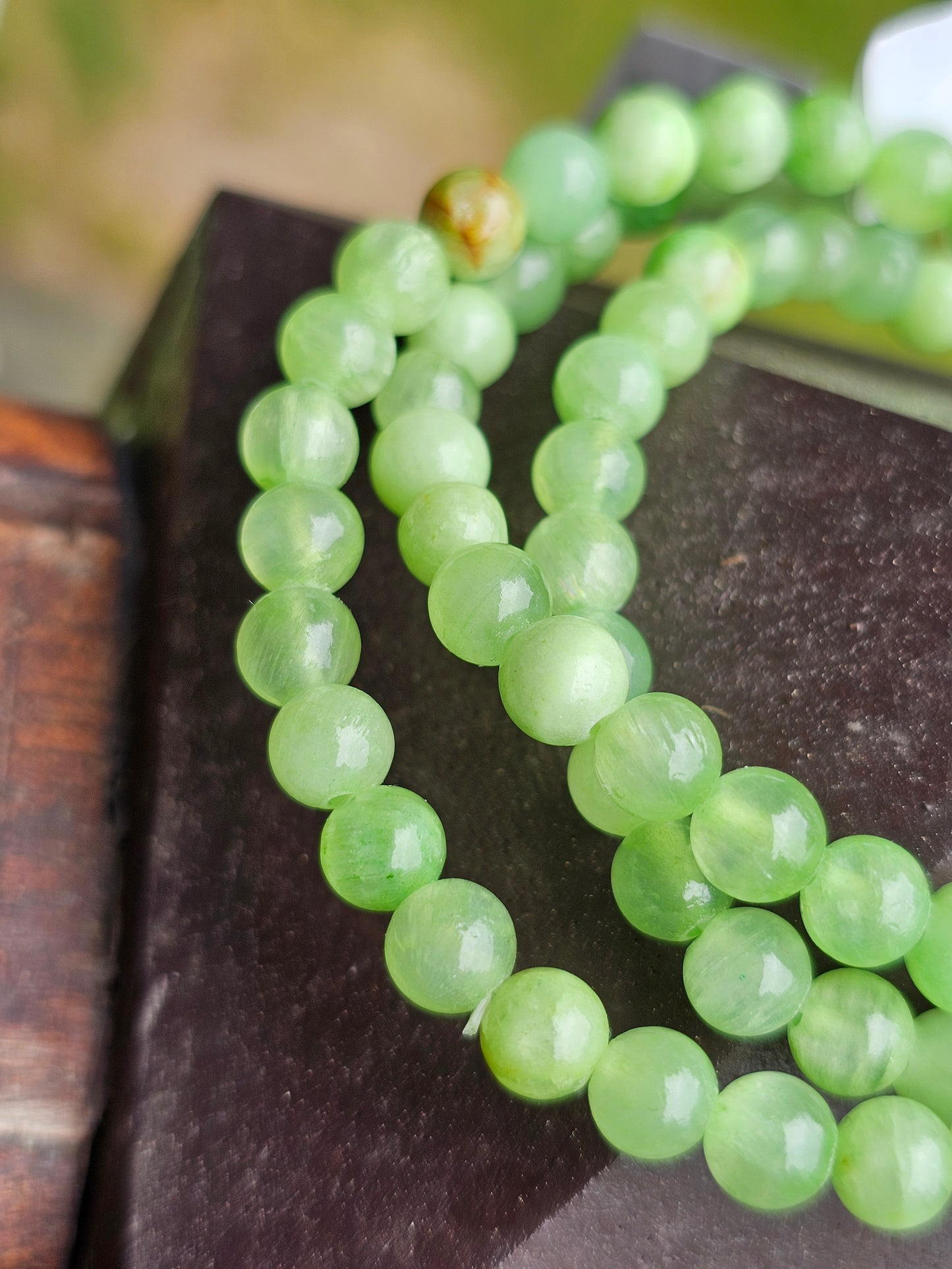 Bracelet Calcite verte