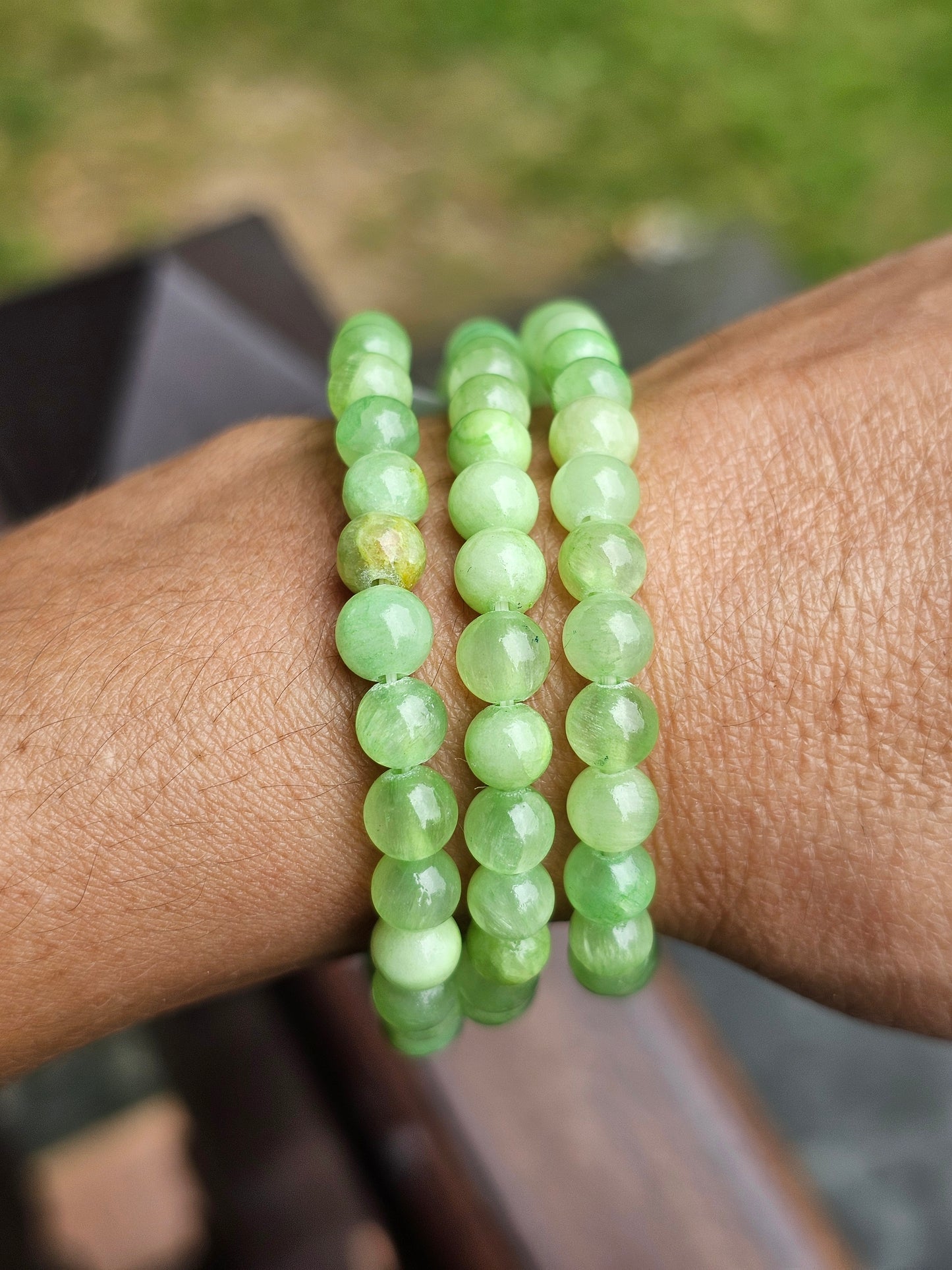Bracelet Calcite verte