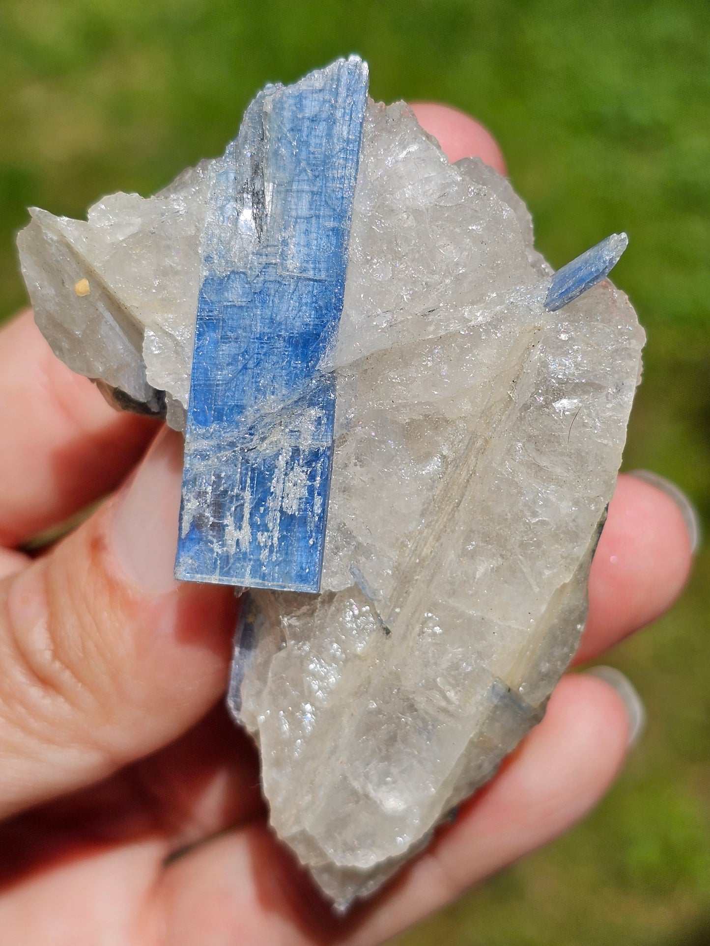Cyanite bleue brute D