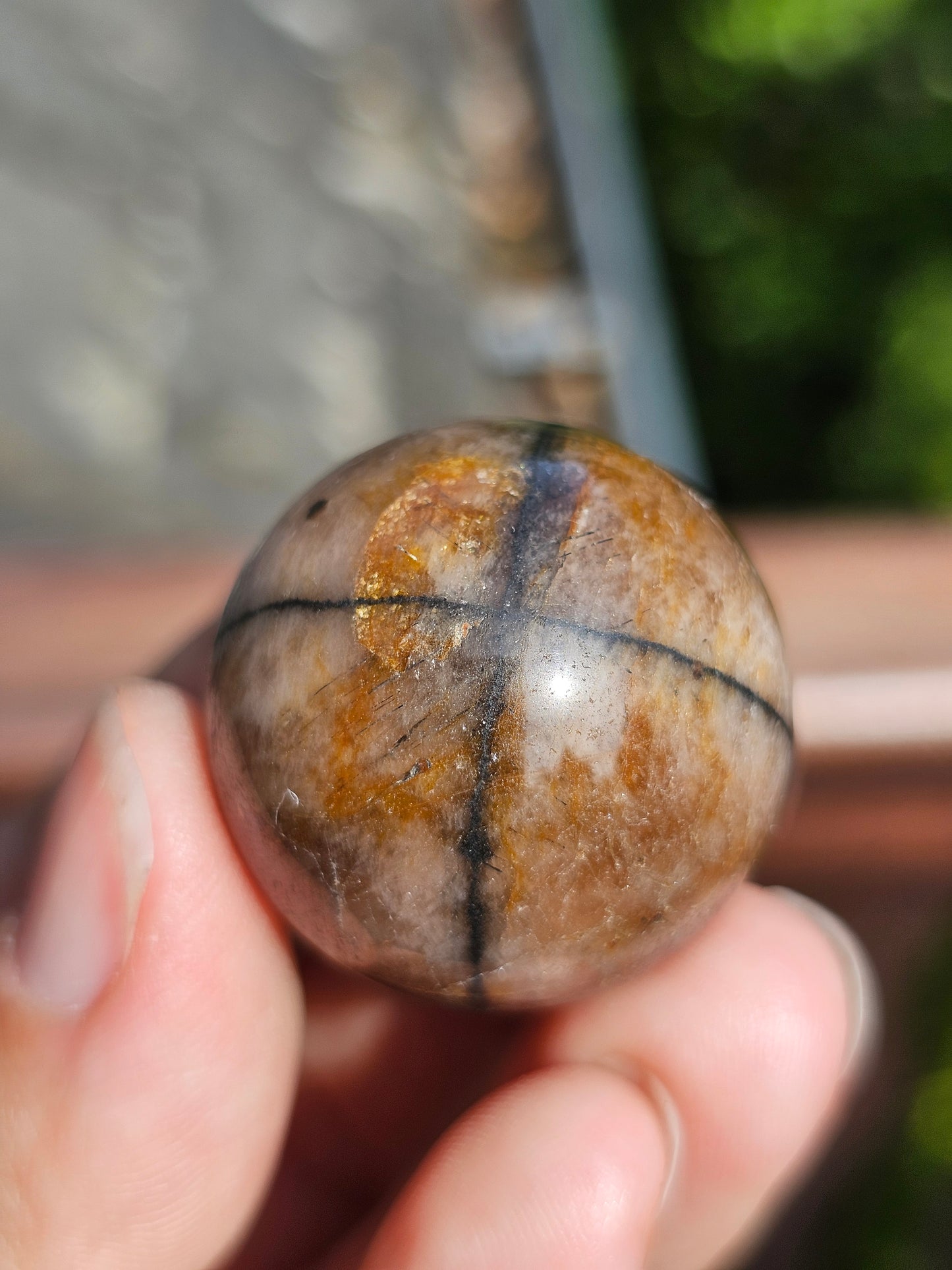 Sphère en Chiastolite n°4