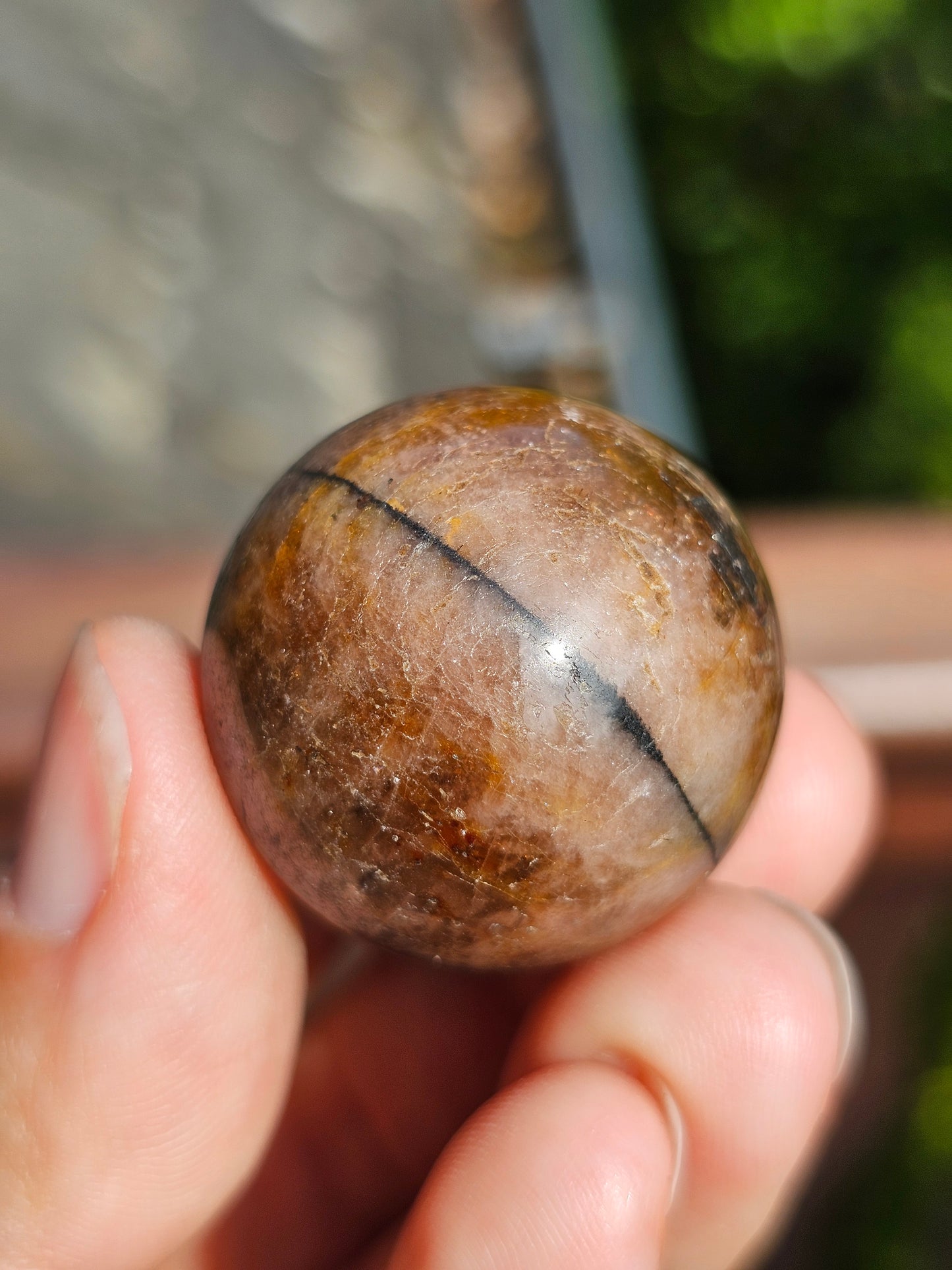 Sphère en Chiastolite n°4