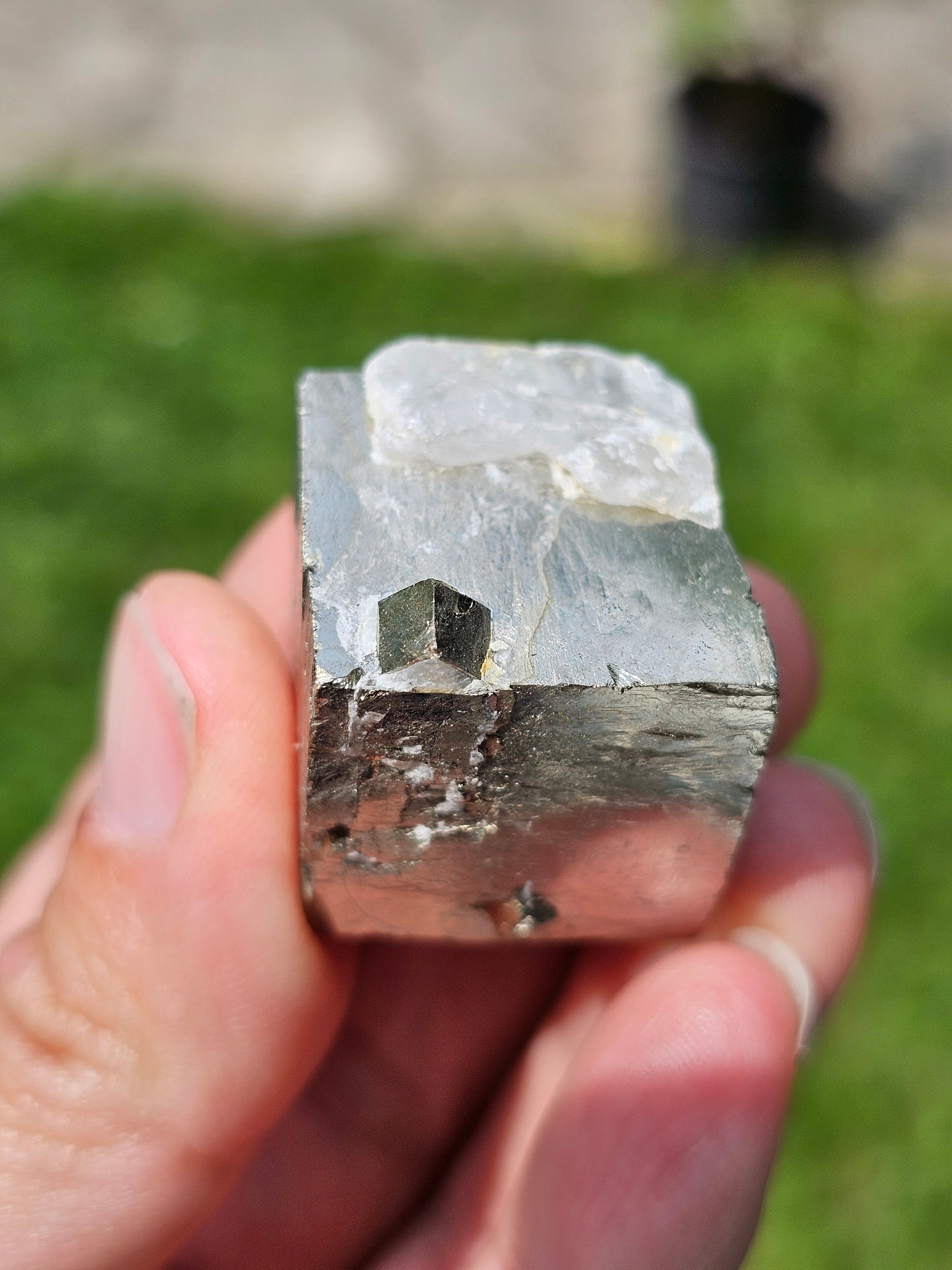 Cube de Pyrite d'Espagne n°1