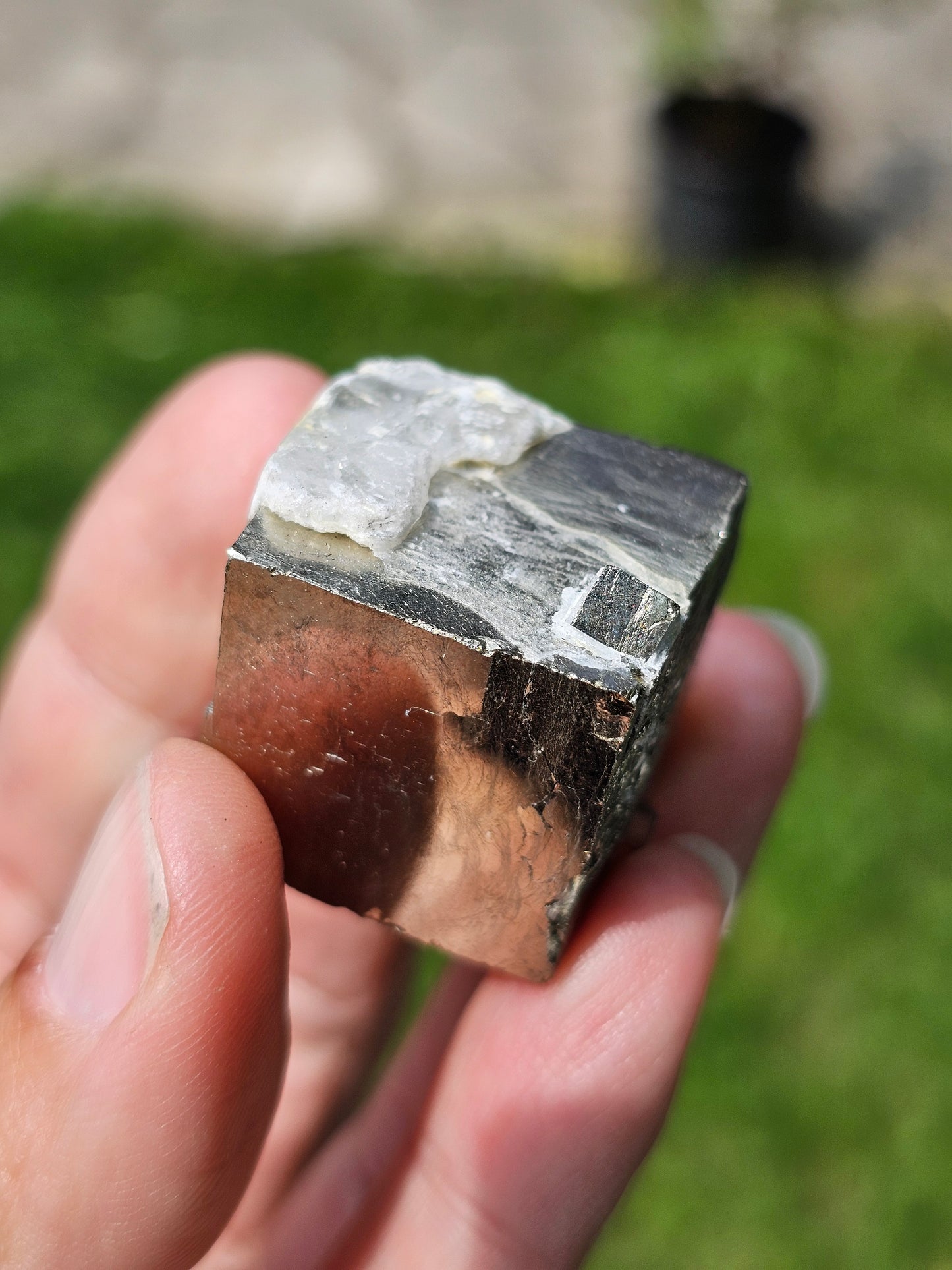 Cube de Pyrite d'Espagne n°1