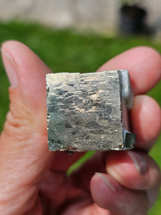 Cube de Pyrite d'Espagne n°1