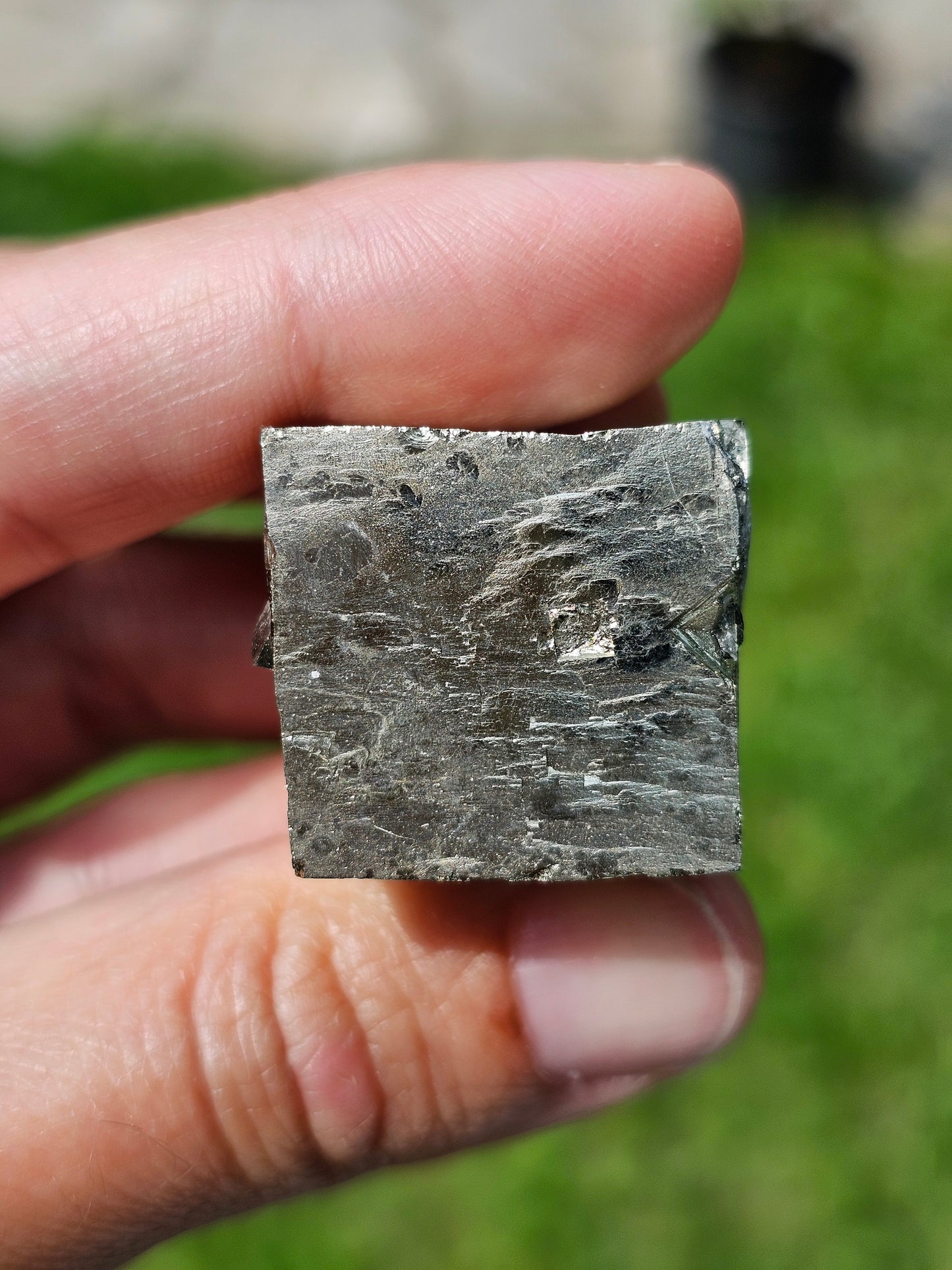 Cube de Pyrite d'Espagne n°1