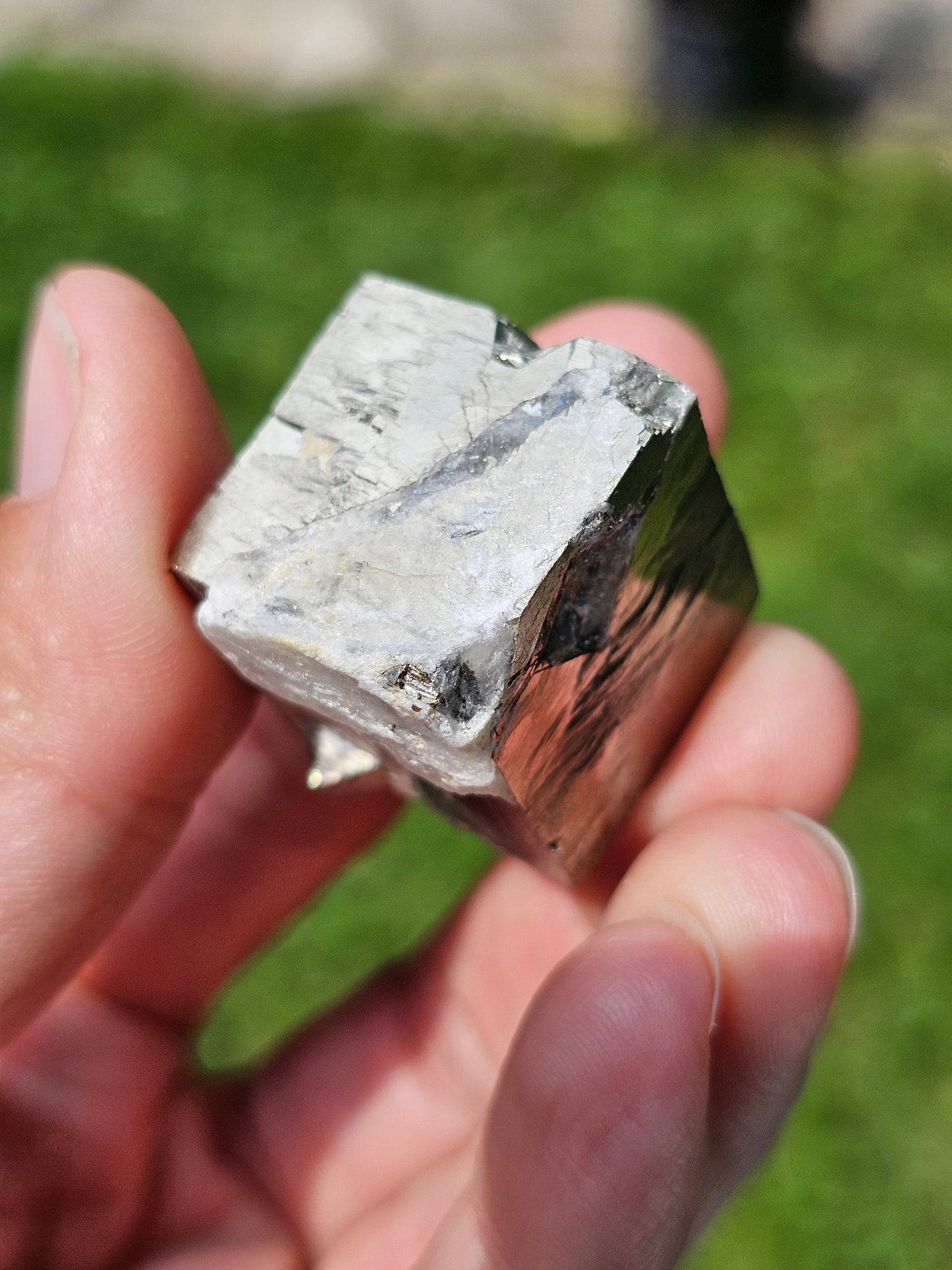 Cube de Pyrite d'Espagne n°1