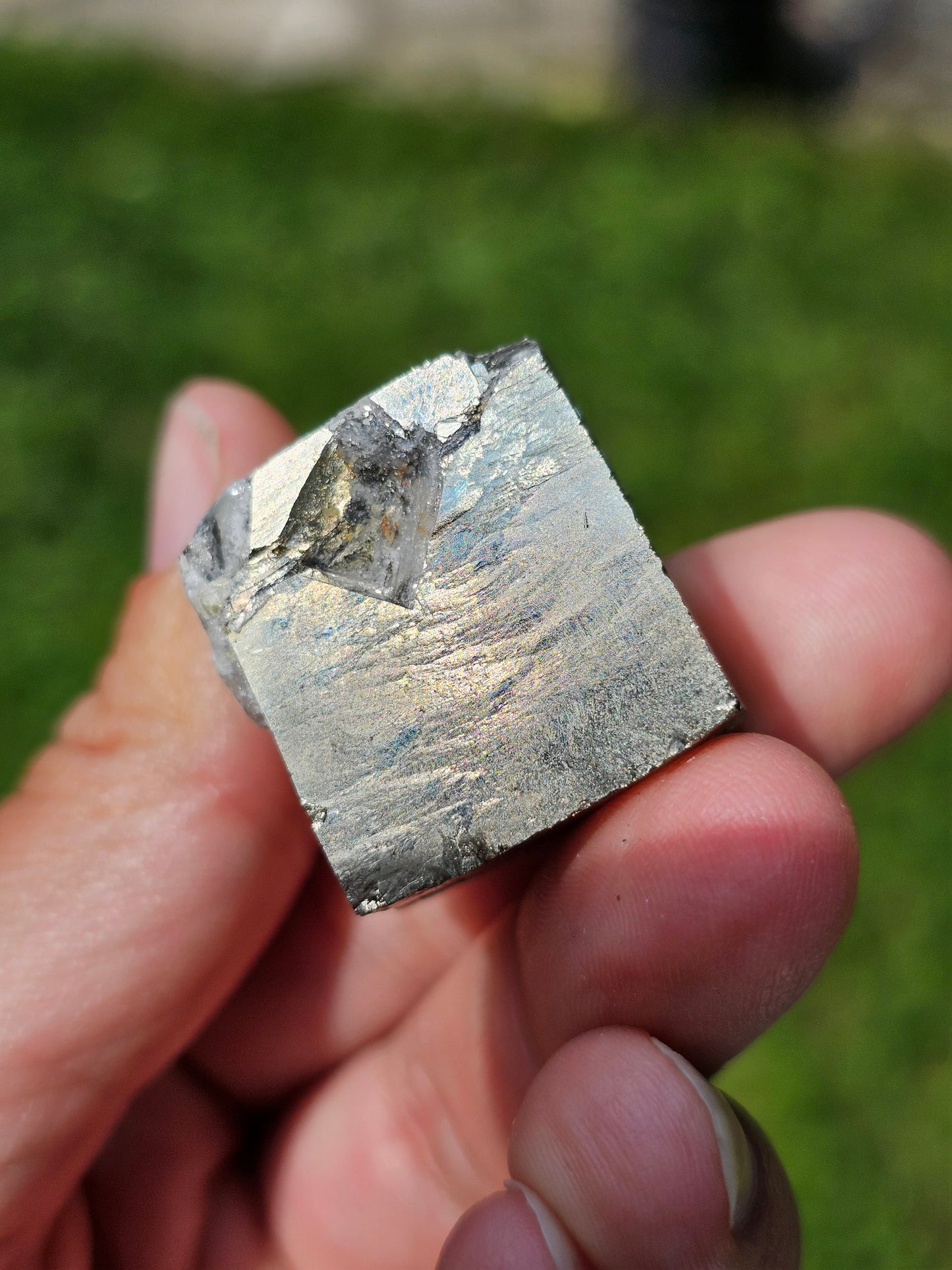 Cube de Pyrite d'Espagne n°1