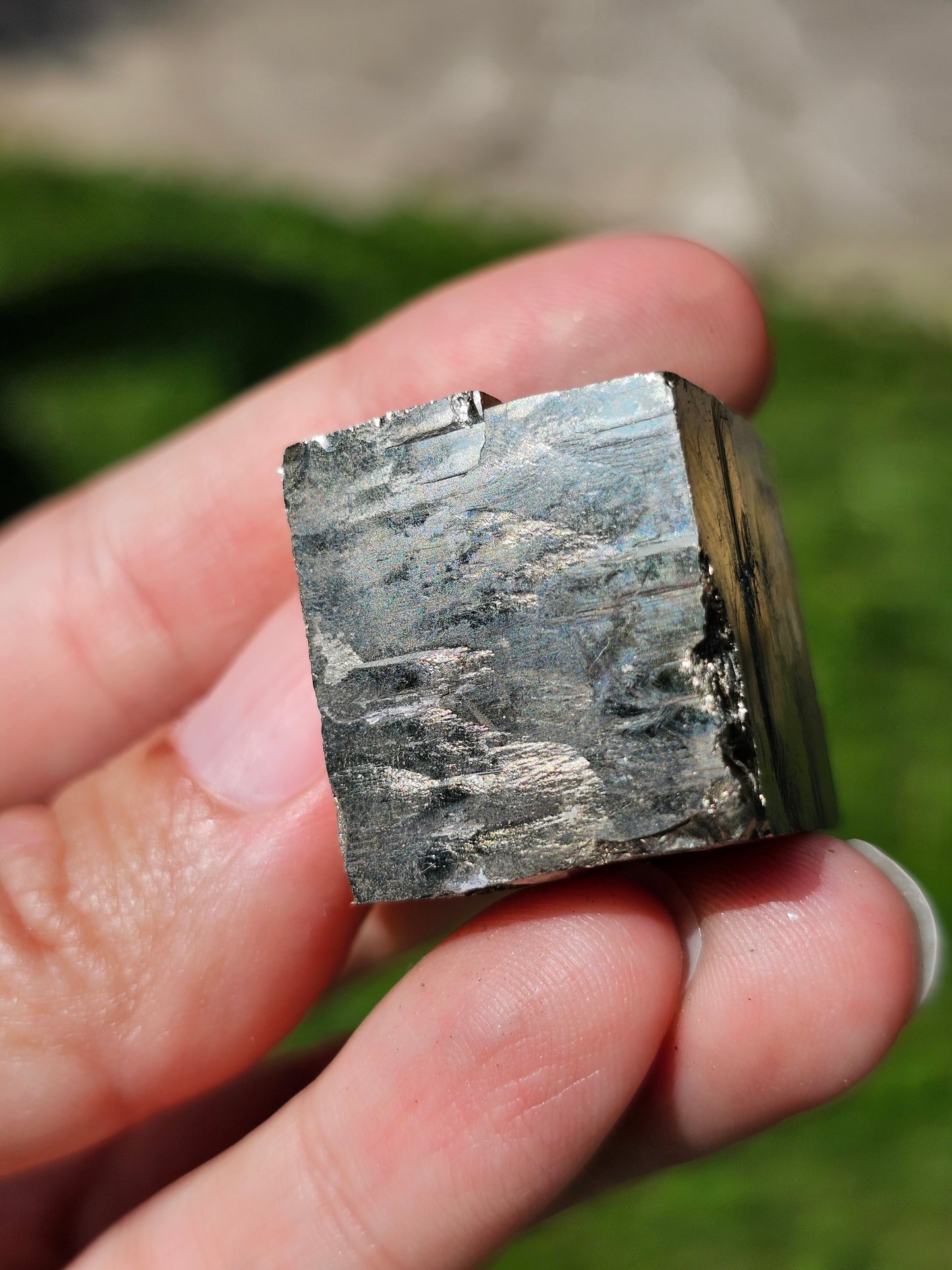 Cube de Pyrite d'Espagne n°4