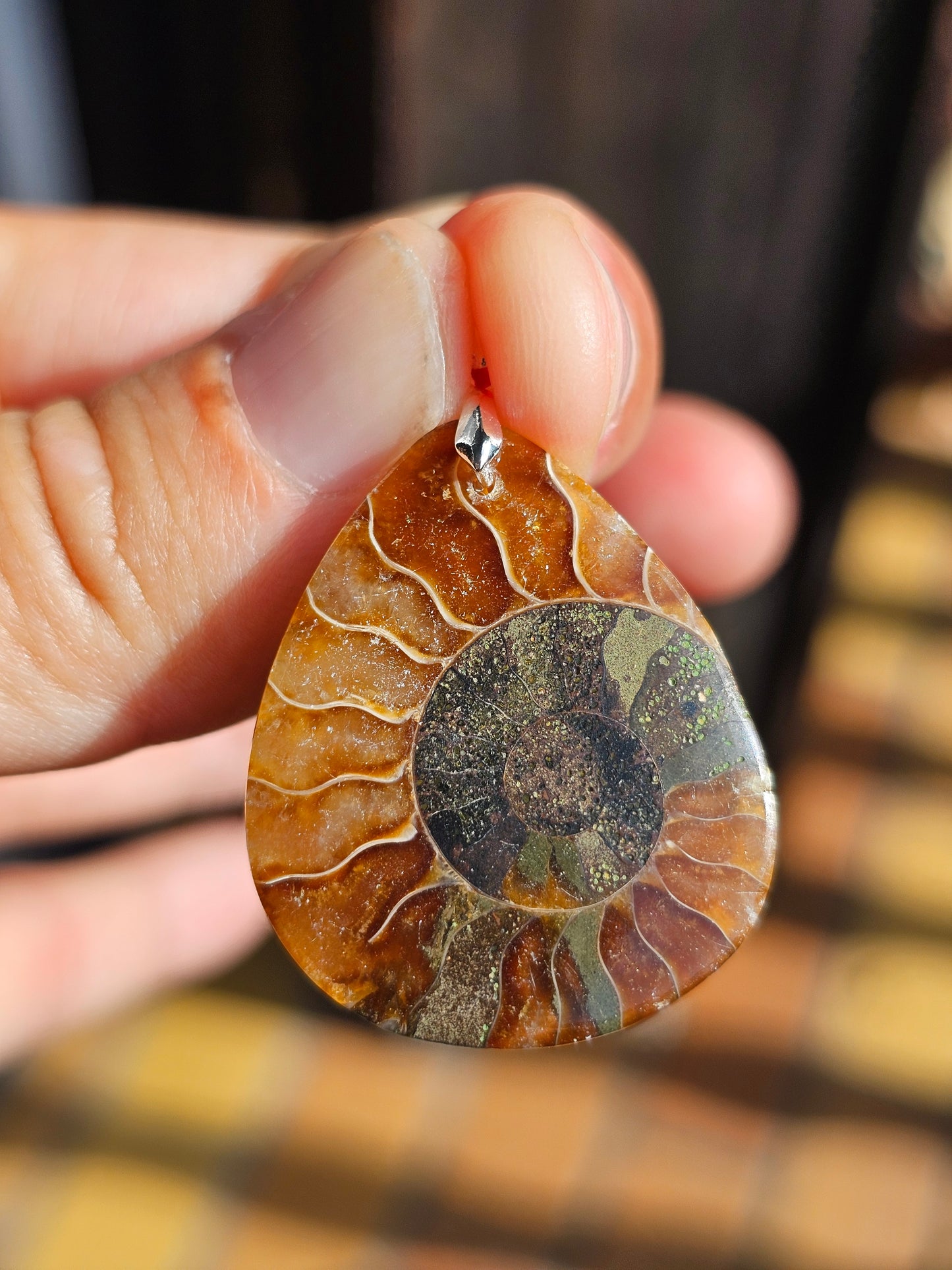 Pendentif Ammonite I