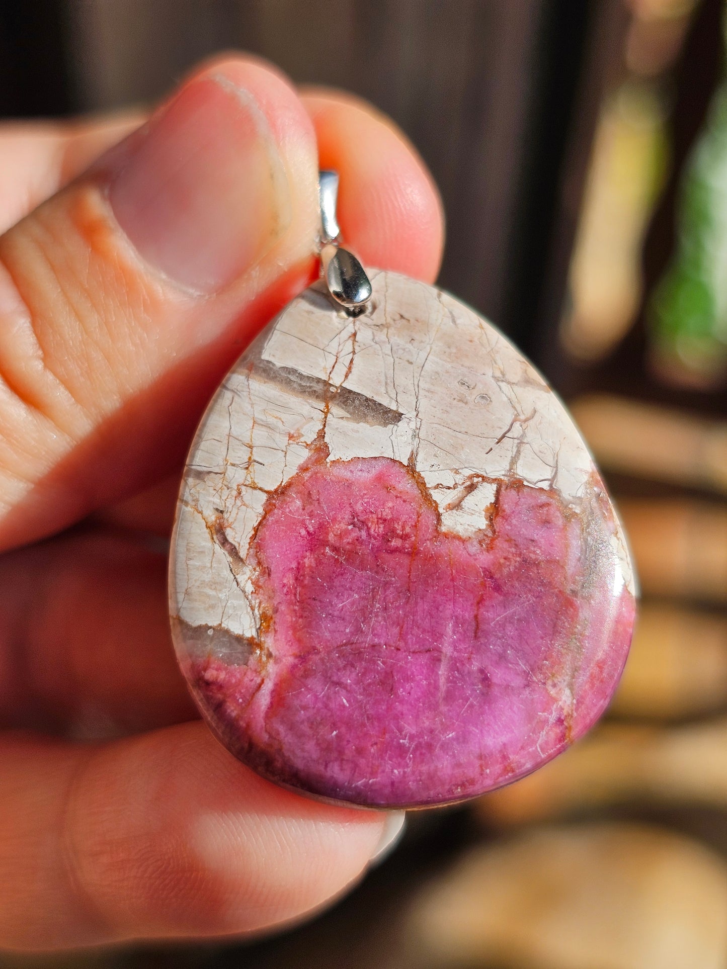 Pendentif Cobaltocalcite CO2