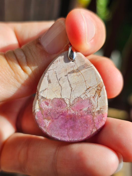 Pendentif Cobaltocalcite CO2