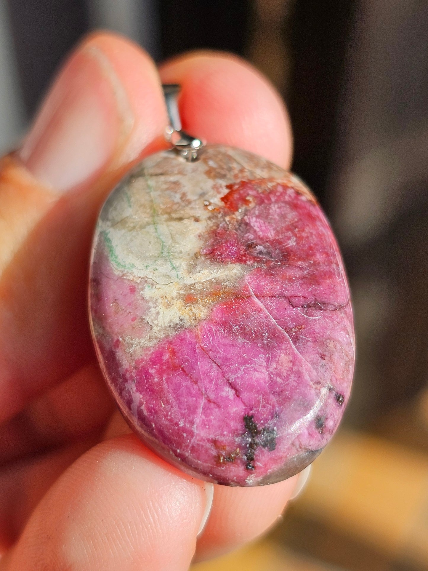 Pendentif Cobaltocalcite CO6