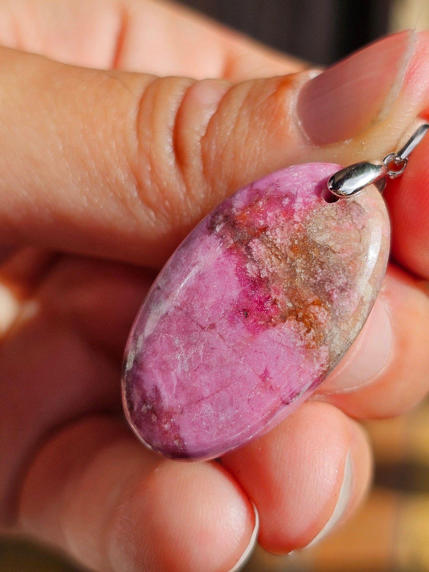 Pendentif Cobaltocalcite CO7