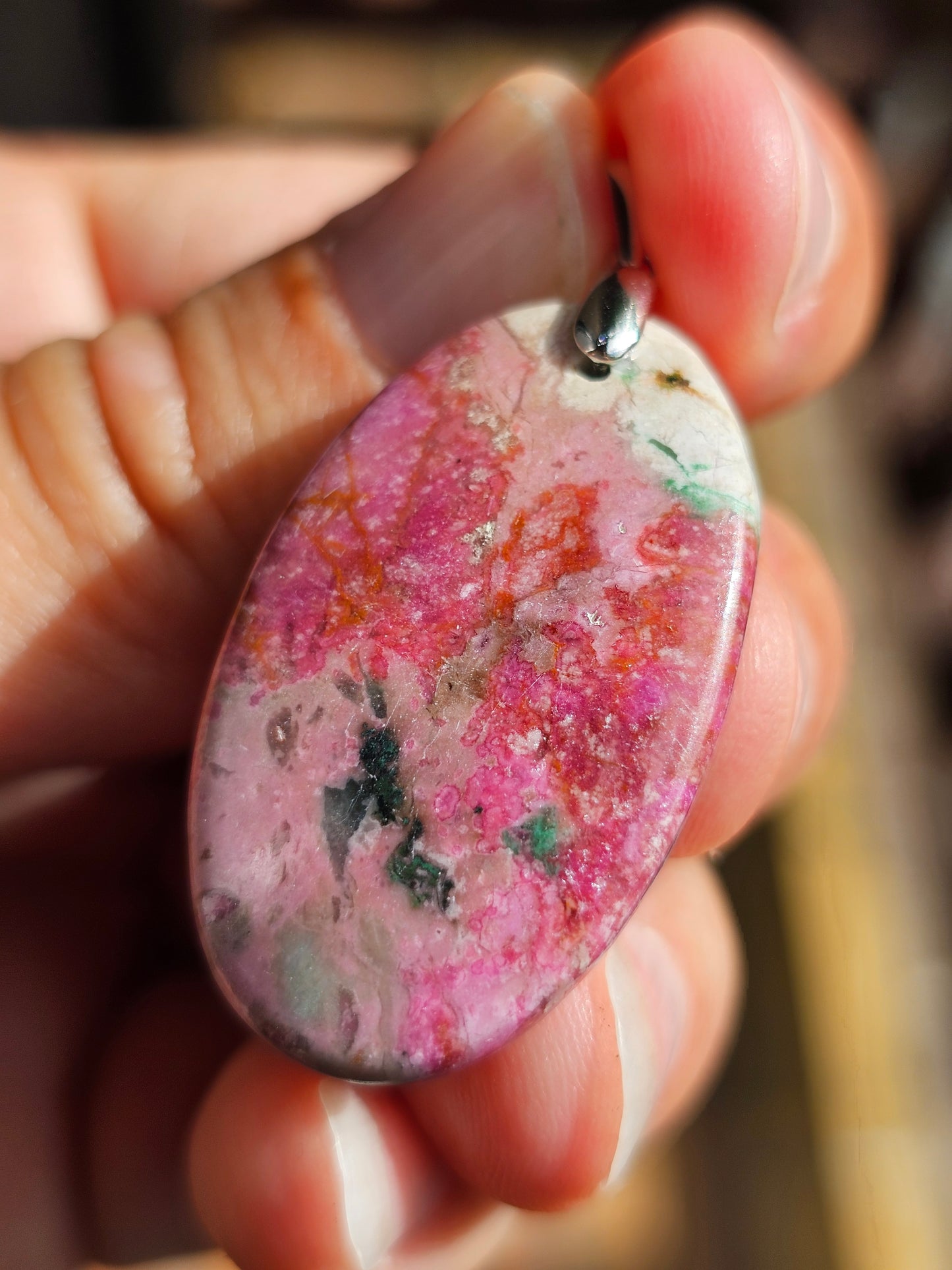 Pendentif Cobaltocalcite CO10