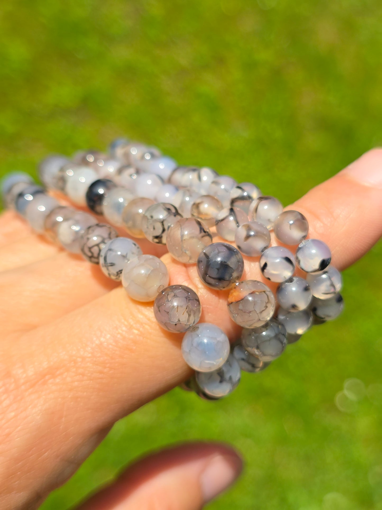 Bracelet en Agate dragon (2 tailles)