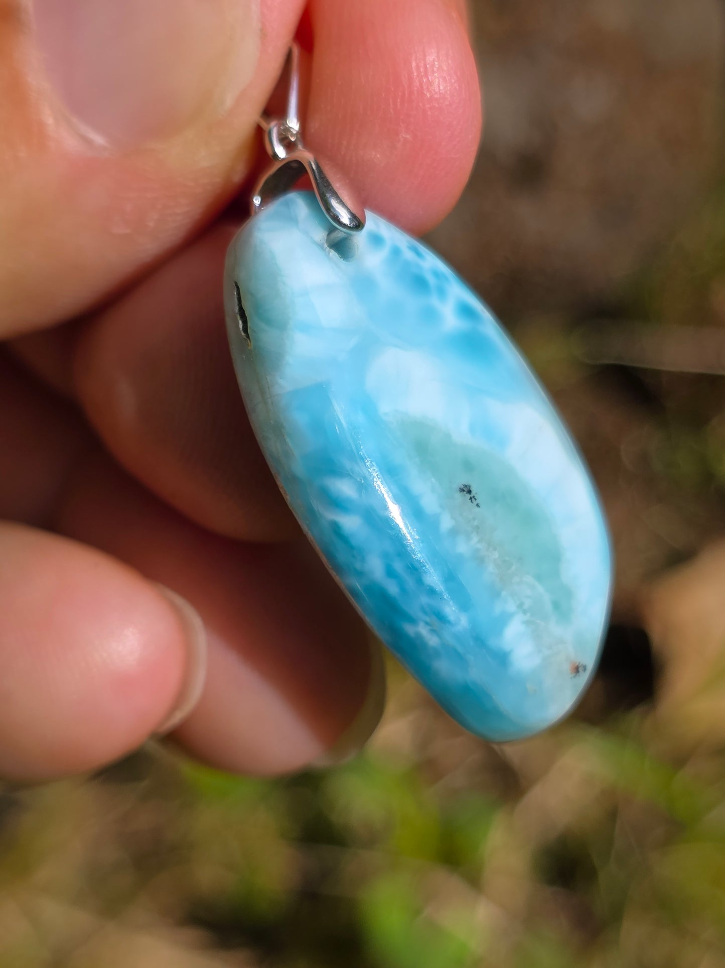 Pendentif Larimar n°8