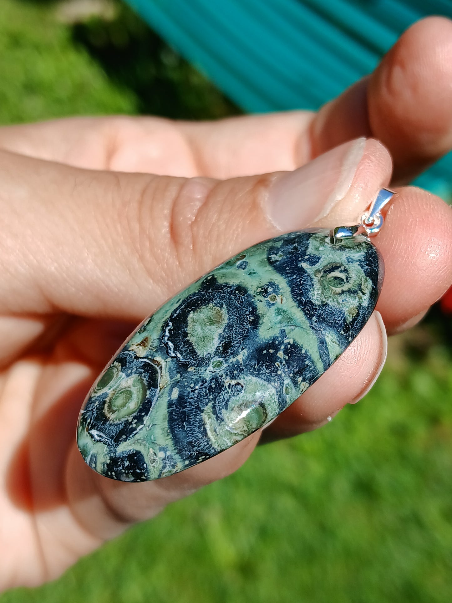 Pendentif Jaspe Kambaba n°1