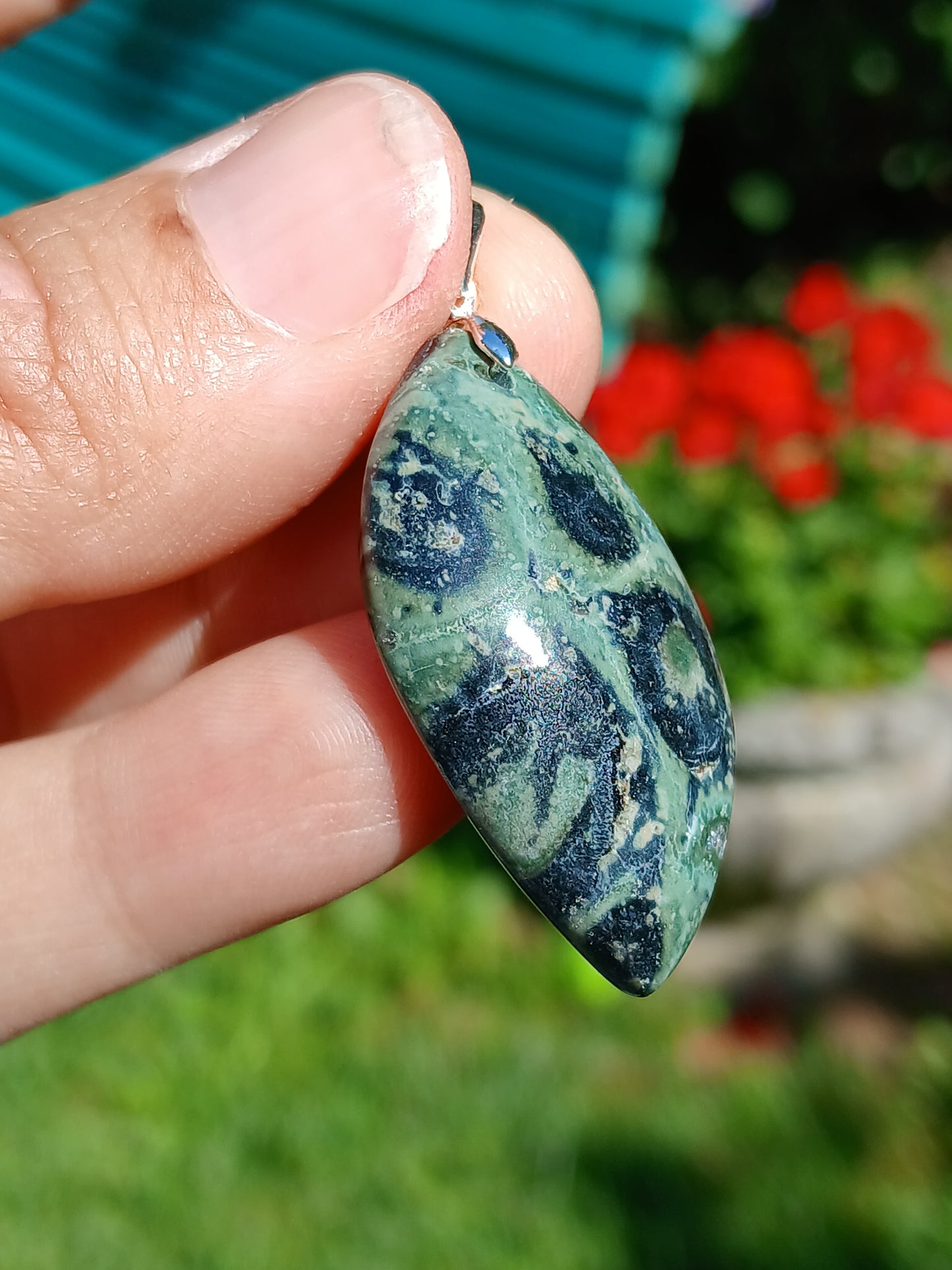 Pendentif Jaspe Kambaba n°2
