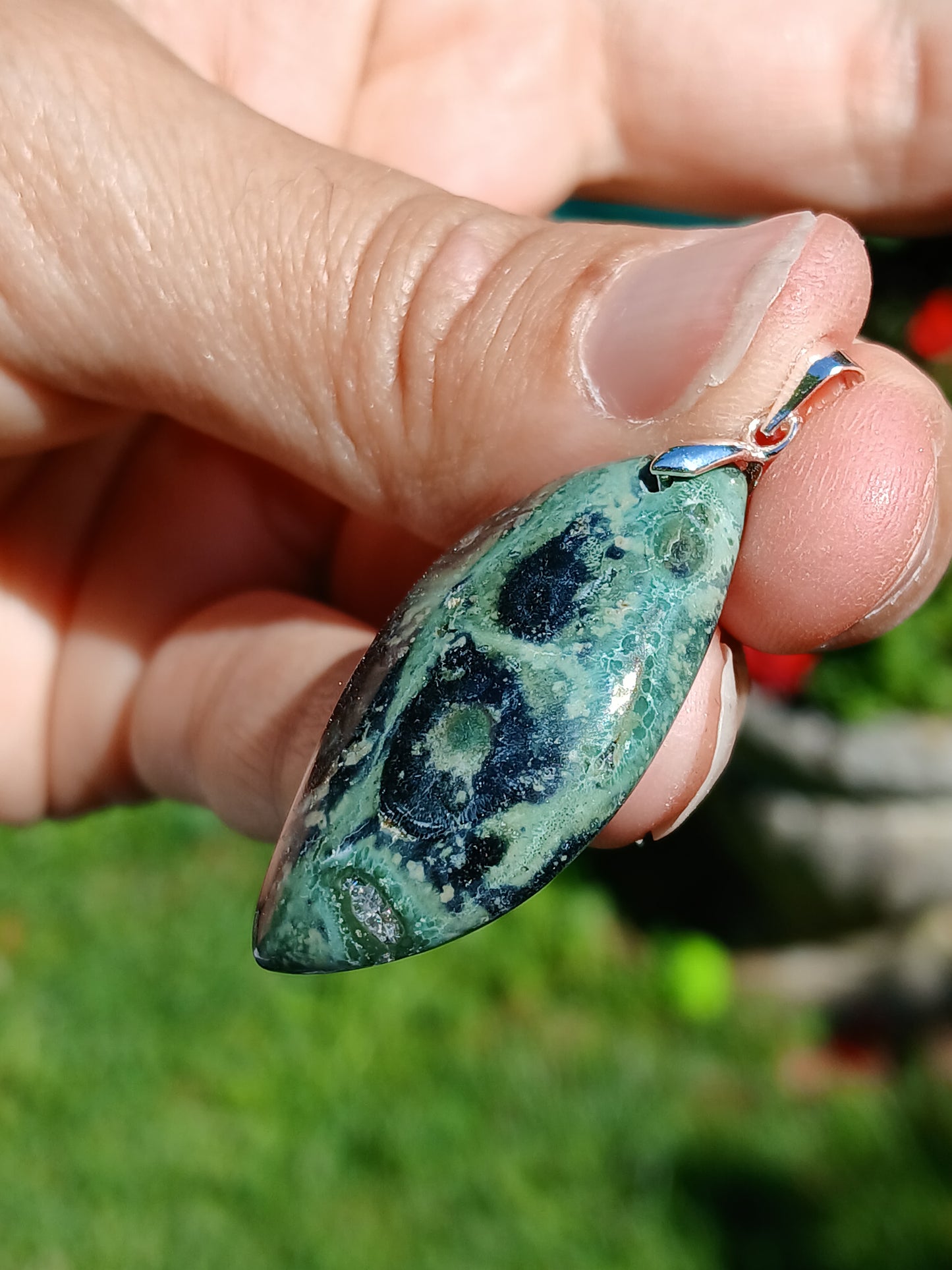 Pendentif Jaspe Kambaba n°2
