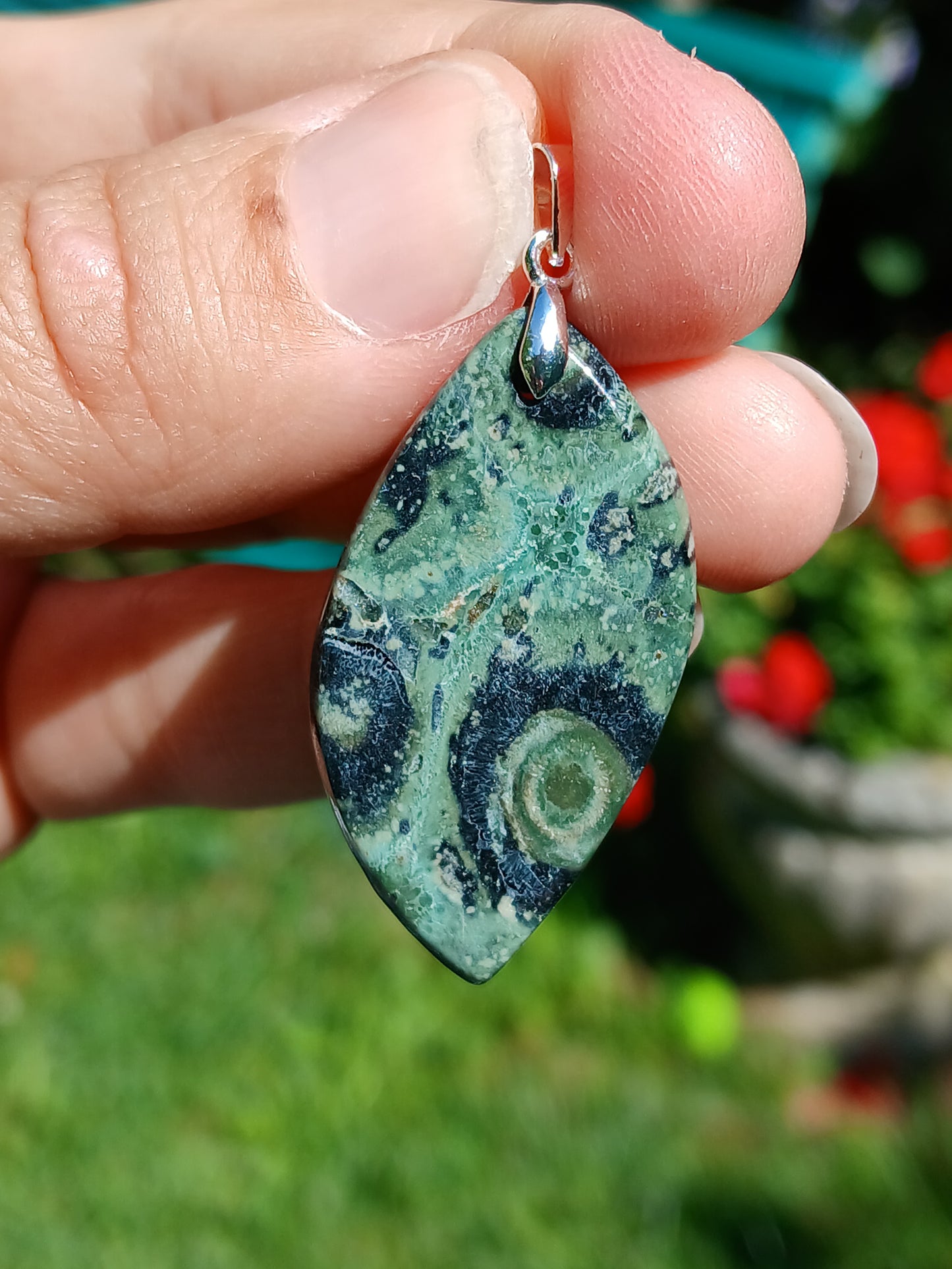 Pendentif Jaspe Kambaba n°2