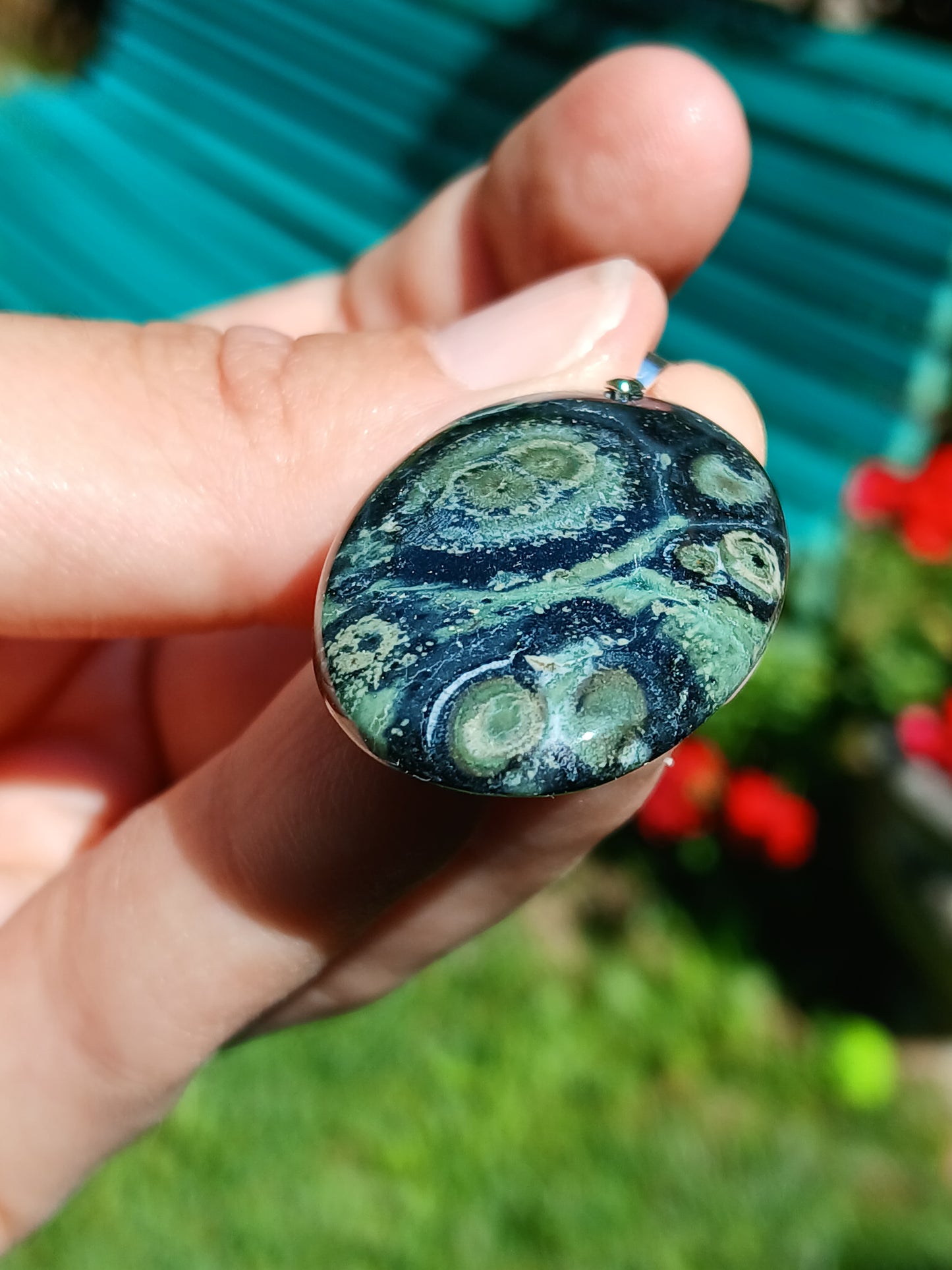 Pendentif Jaspe Kambaba n°3