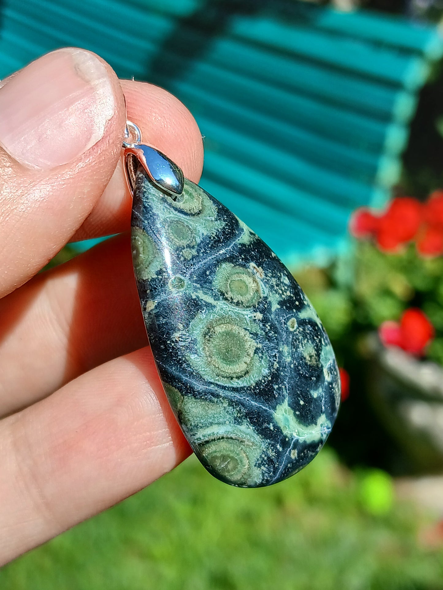 Pendentif Jaspe Kambaba n°4