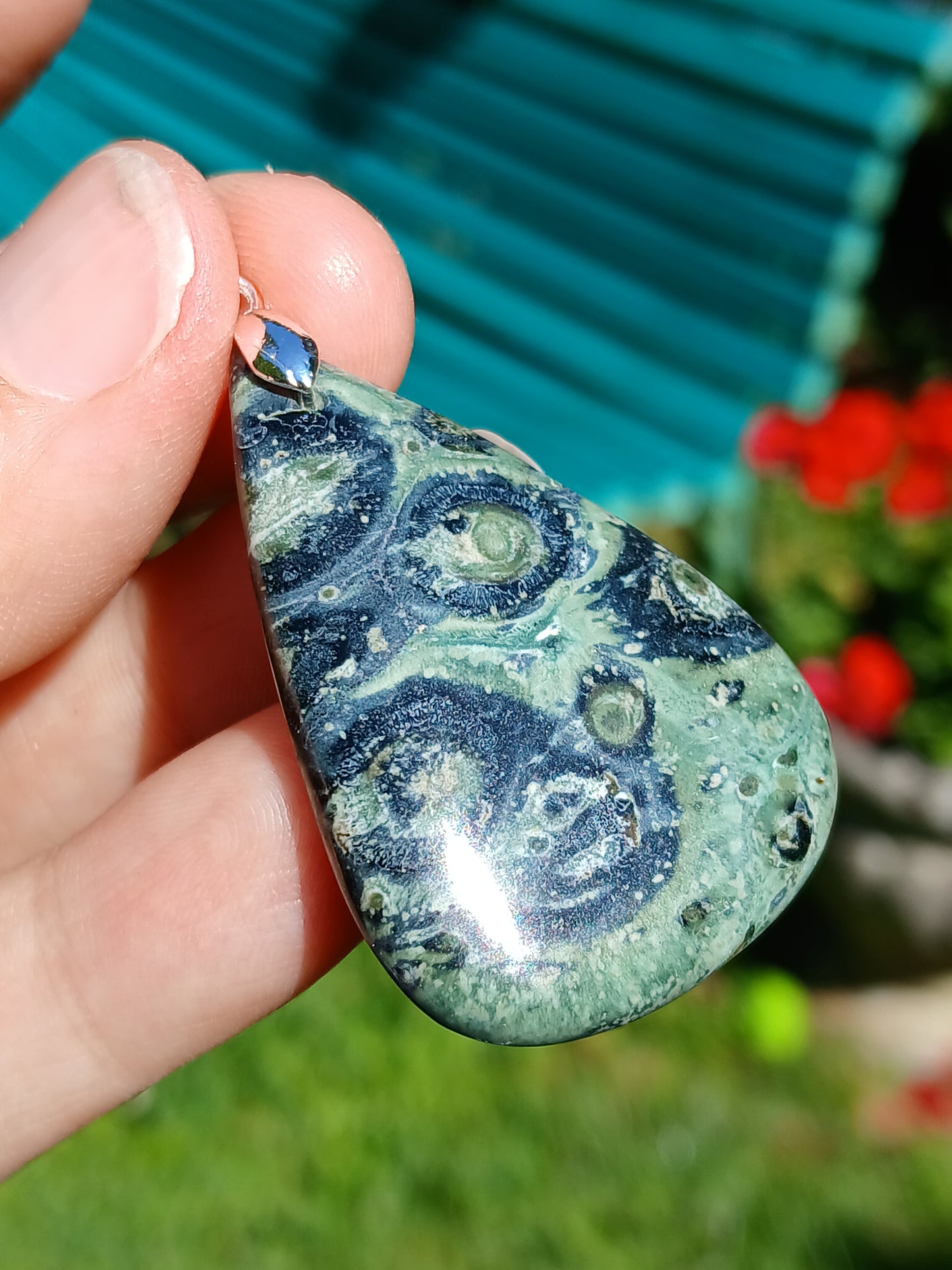 Pendentif Jaspe Kambaba n°5