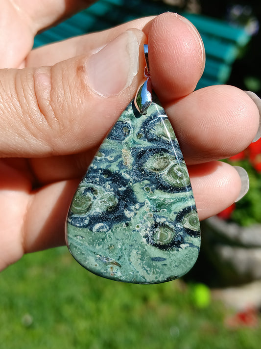 Pendentif Jaspe Kambaba n°5