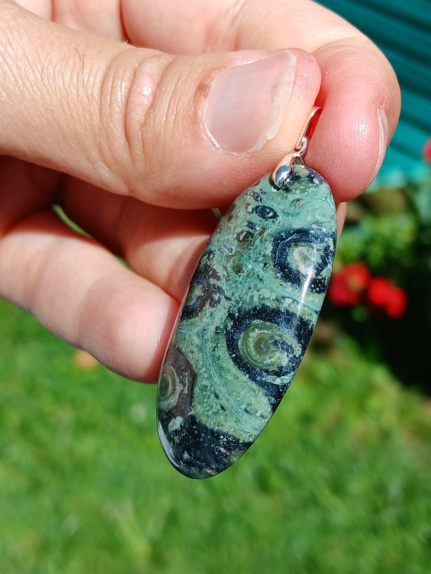 Pendentif Jaspe Kambaba n°7