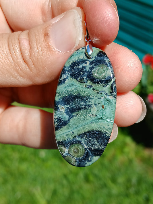 Pendentif Jaspe Kambaba n°7