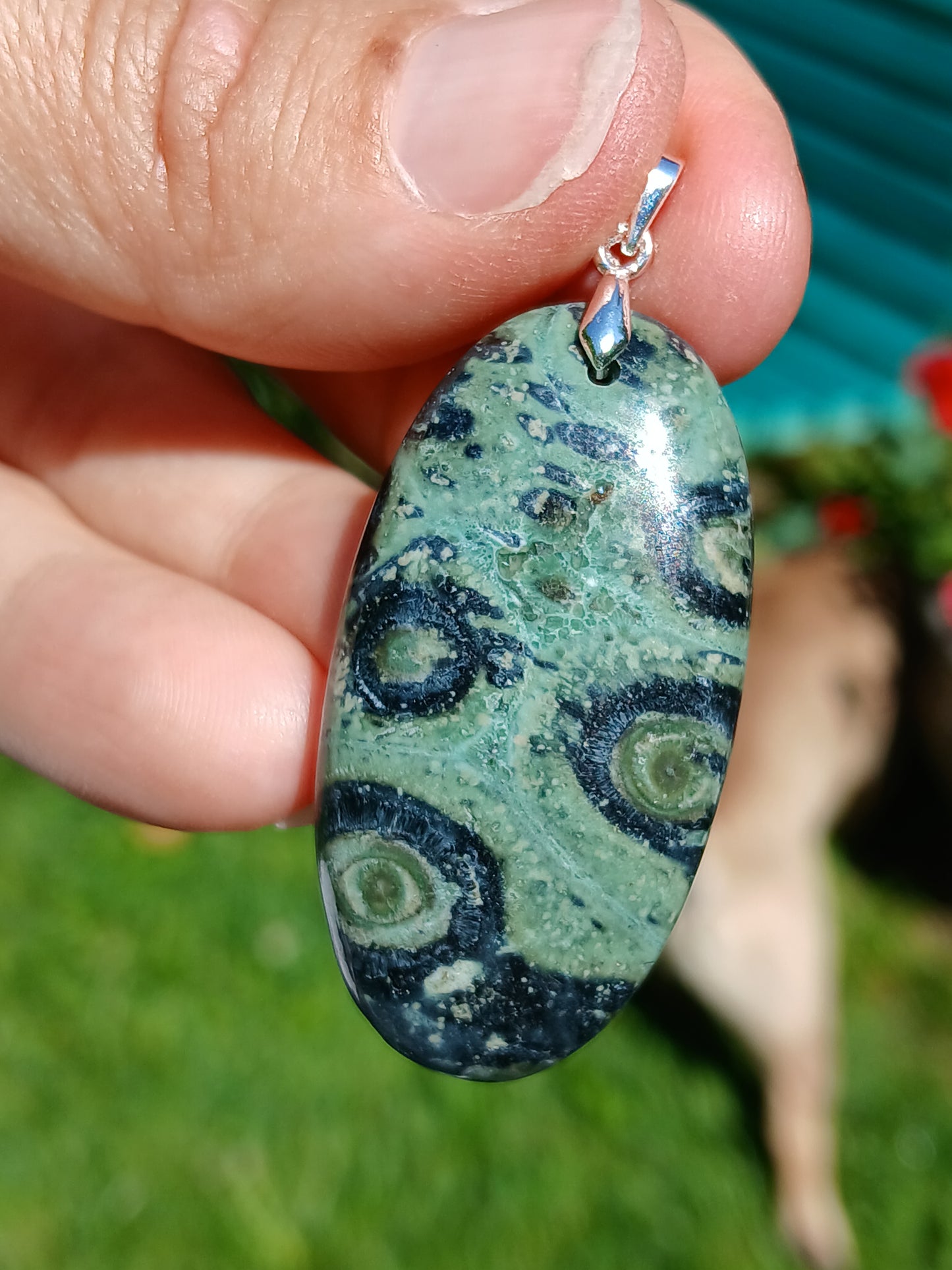 Pendentif Jaspe Kambaba n°7
