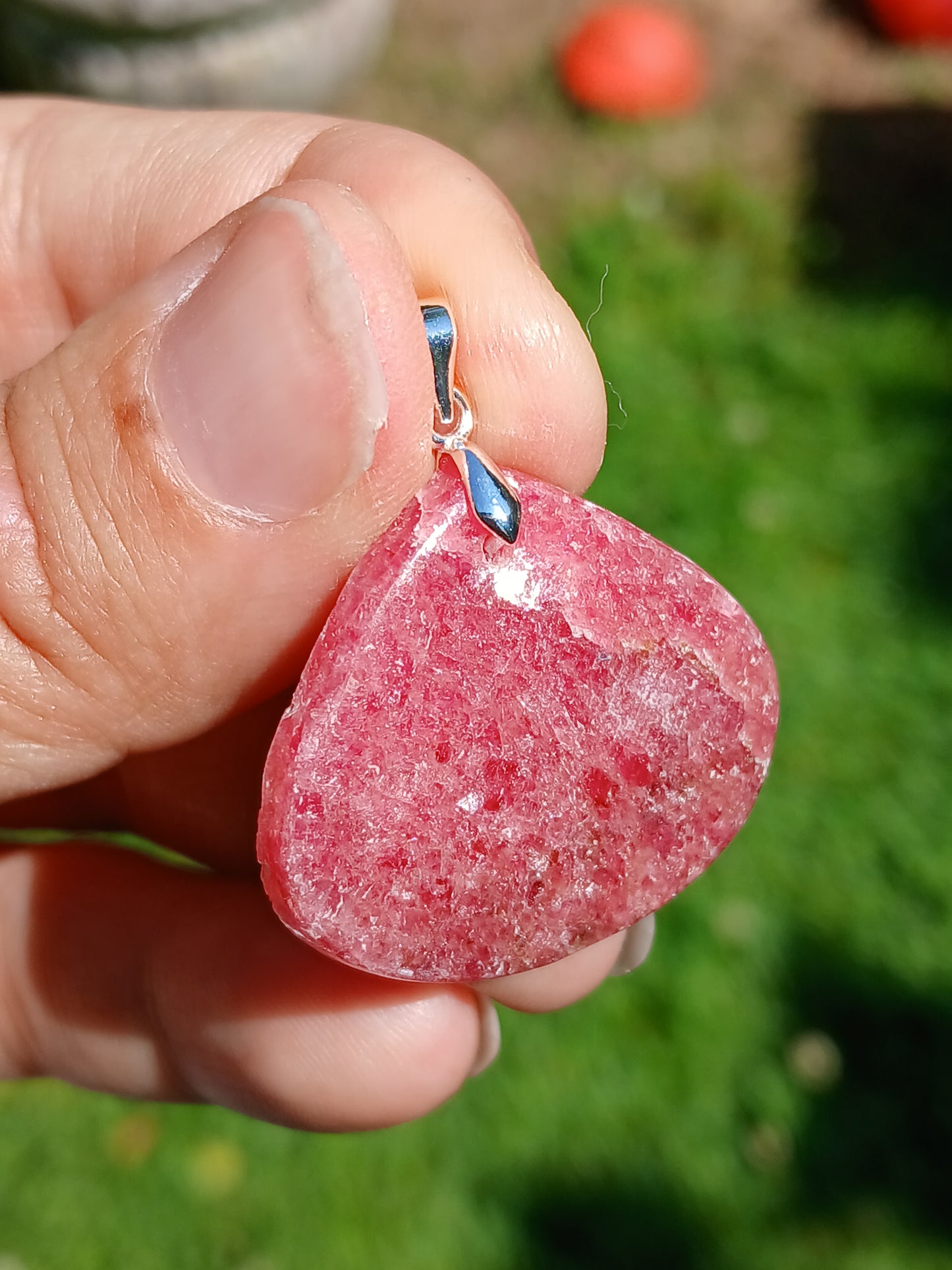 Pendentif Rhodonite A