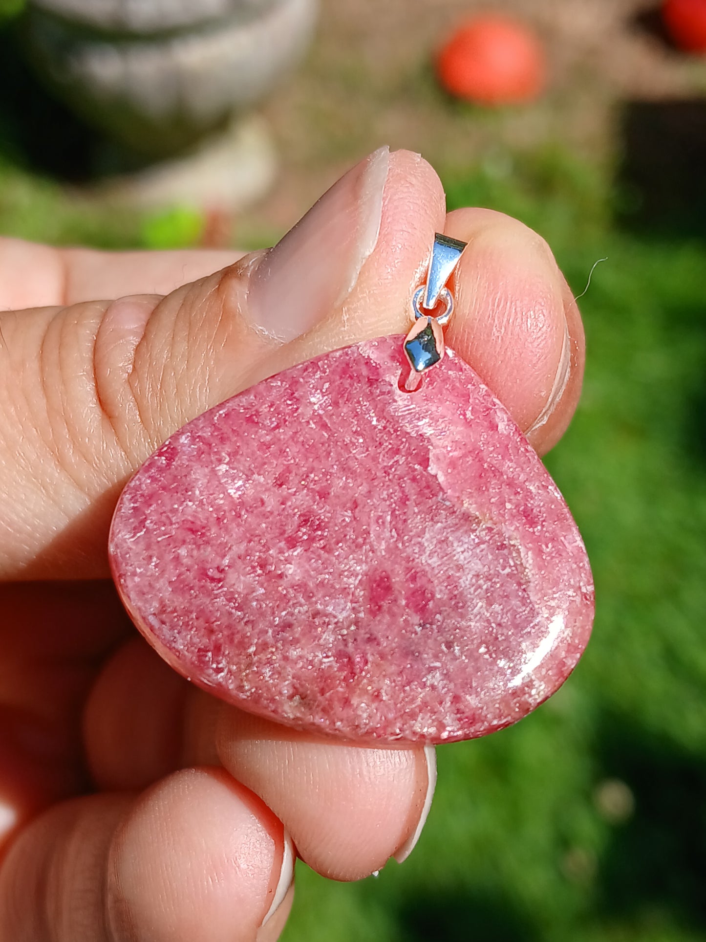 Pendentif Rhodonite A