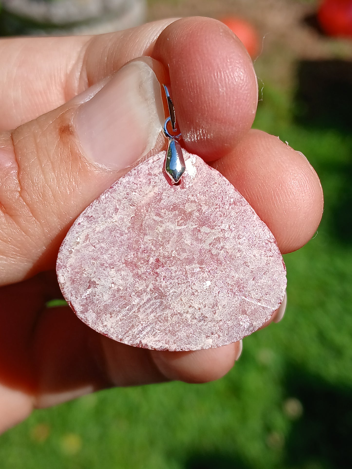 Pendentif Rhodonite A