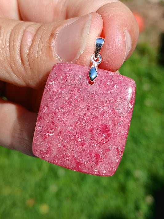 Pendentif Rhodonite B