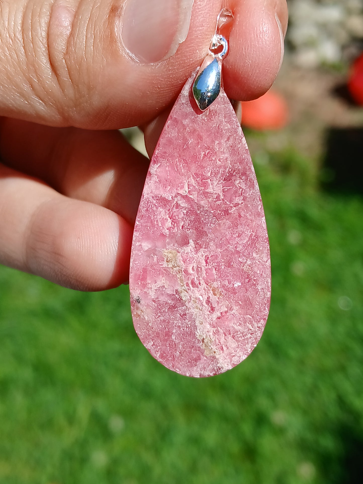 Pendentif Rhodonite D