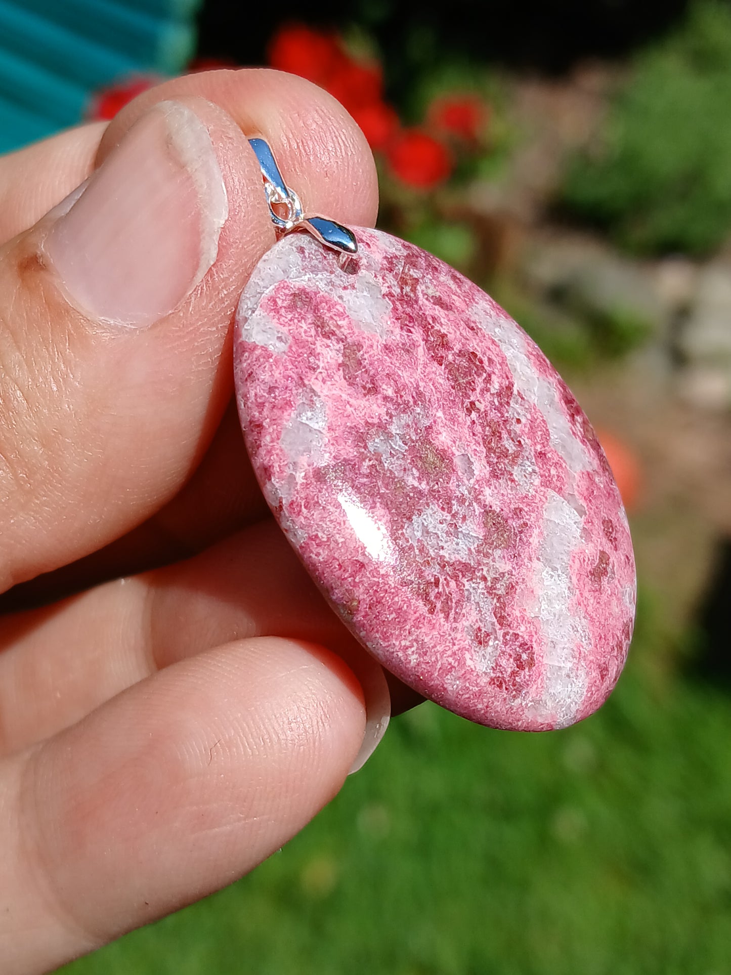 Pendentif Thulite n°8