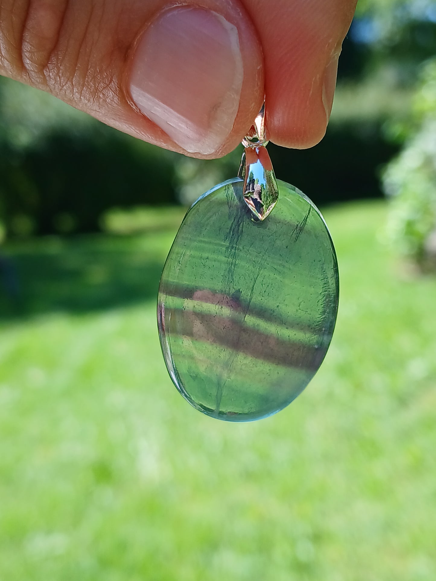 Pendentif Fluorite A