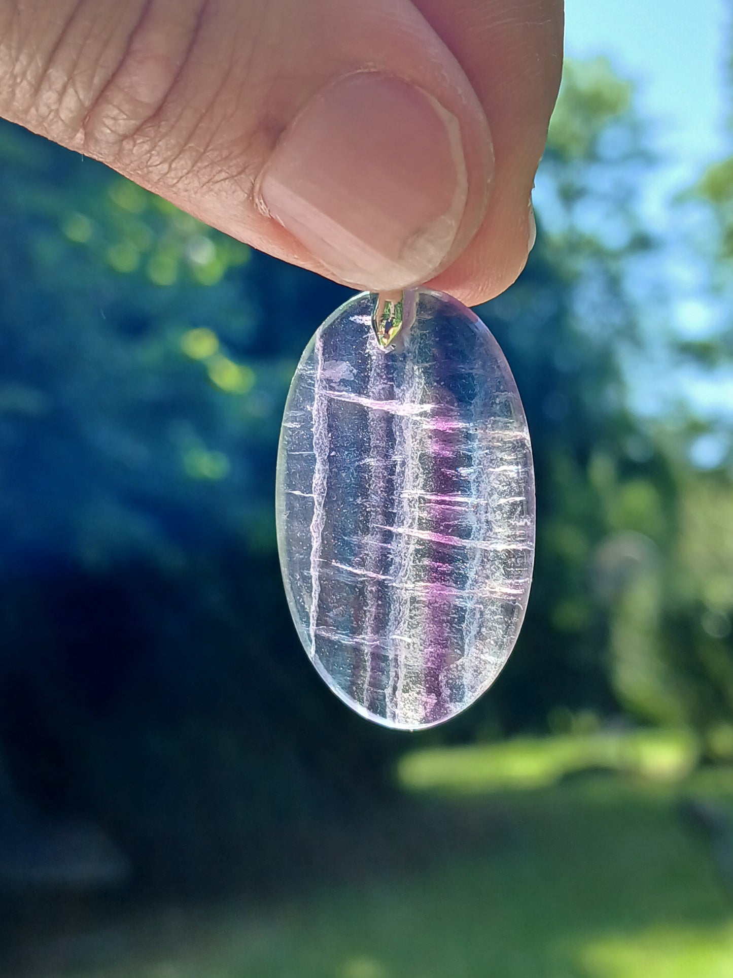 Pendentif Fluorite C